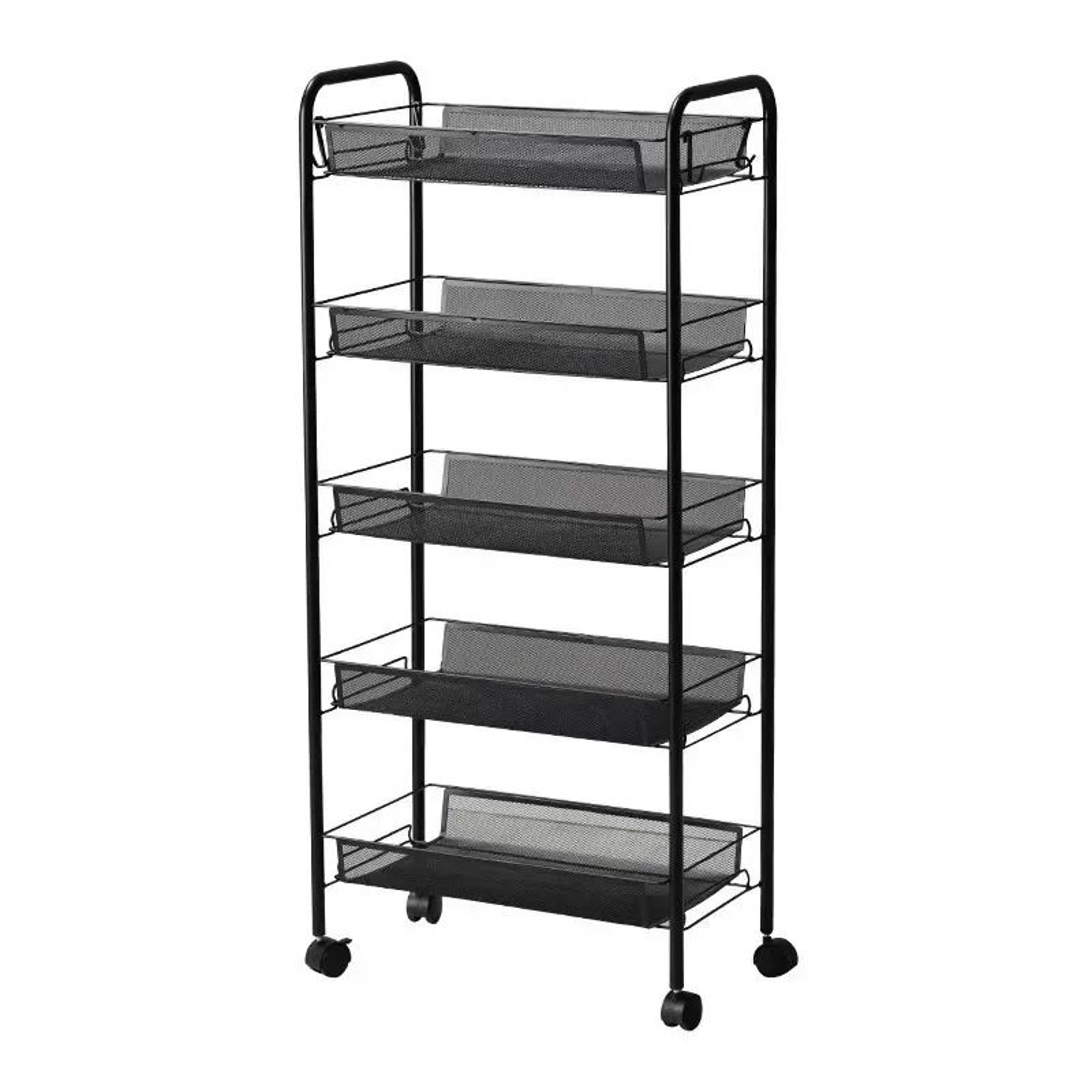 5 Tier Rolling Storage Organizer Cart 3