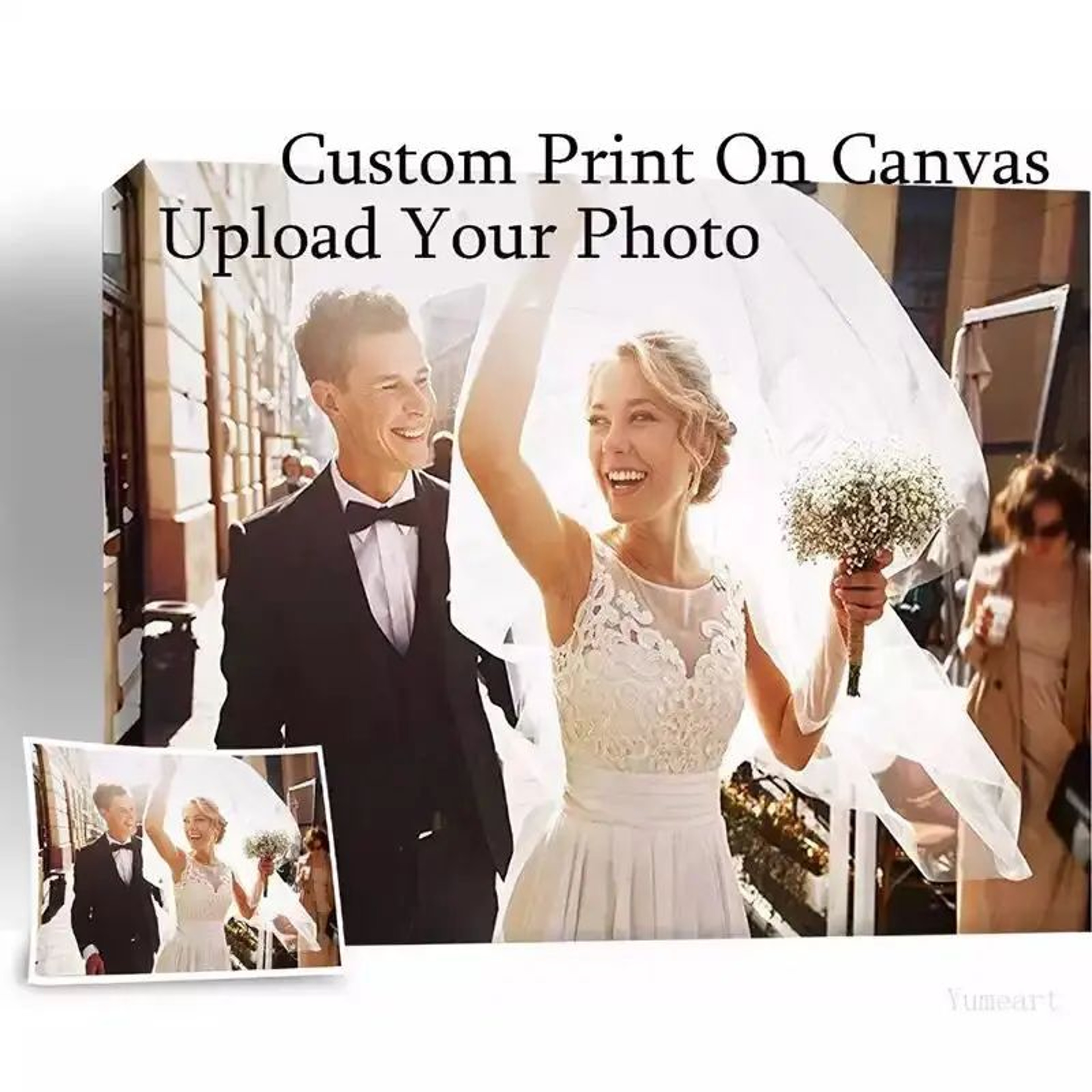 Custom Photo Canvas Wall Art Print 1