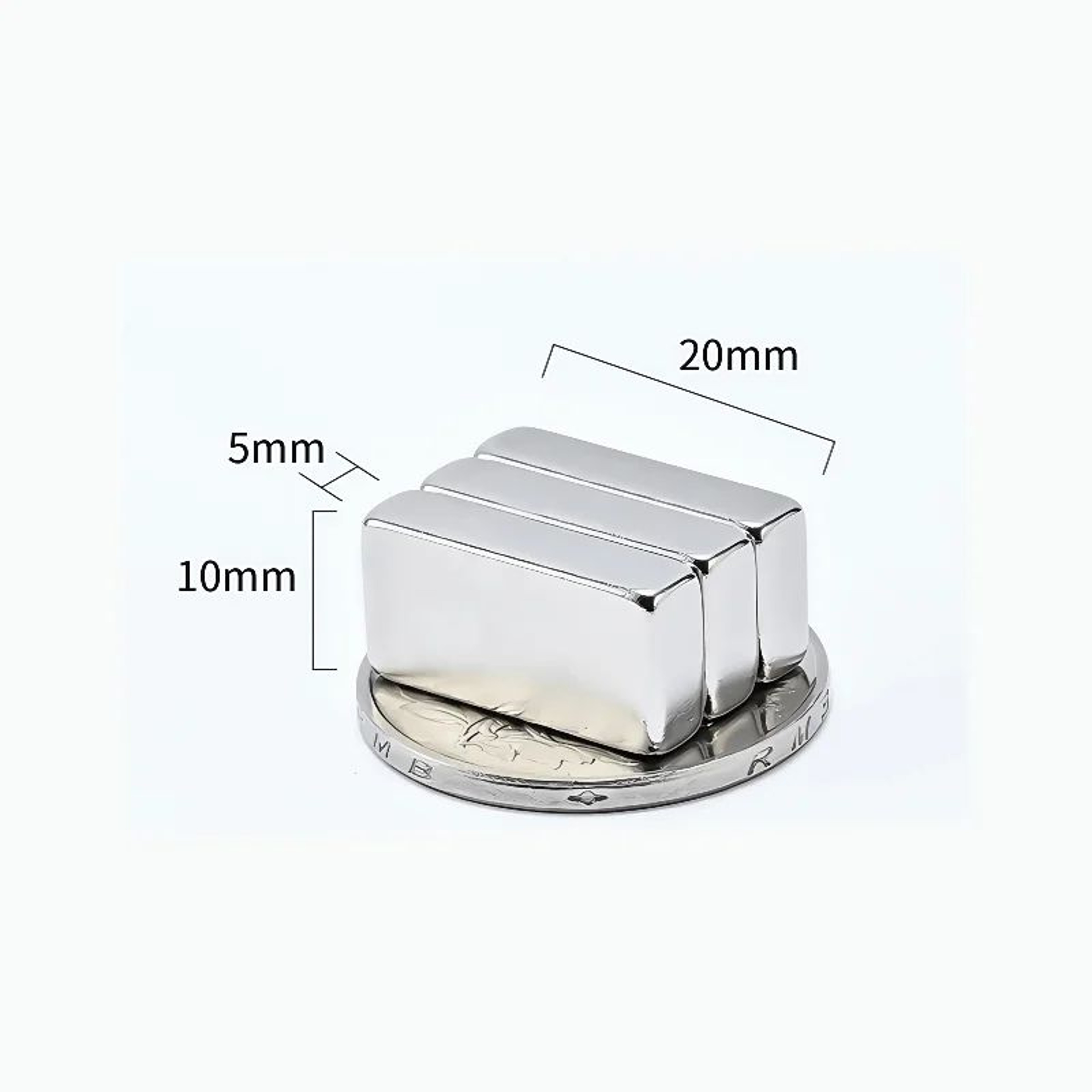 10PCS N52 Strong Square Neodymium Magnets 18