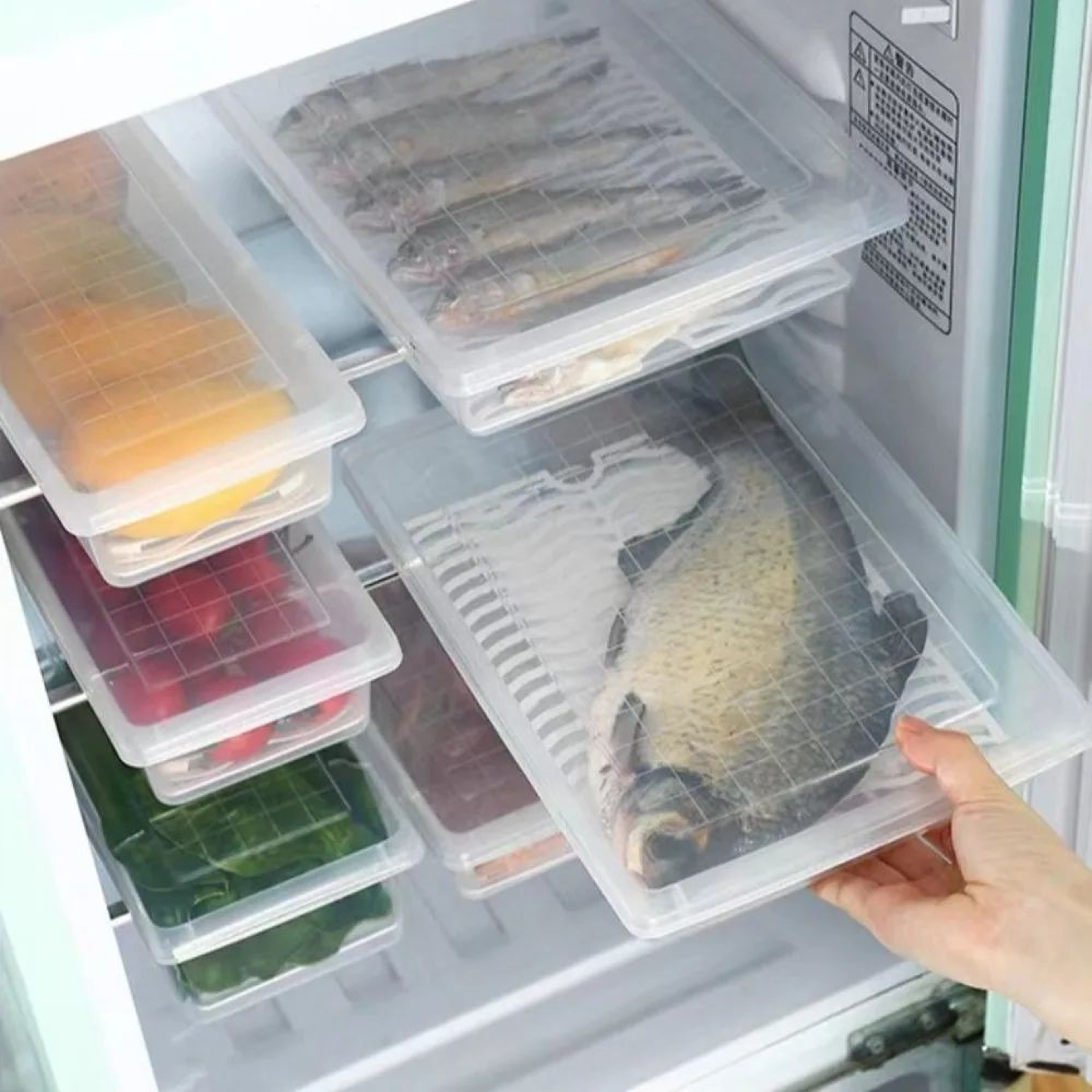 Transparent Fresh Keeping Food Storage Box 6