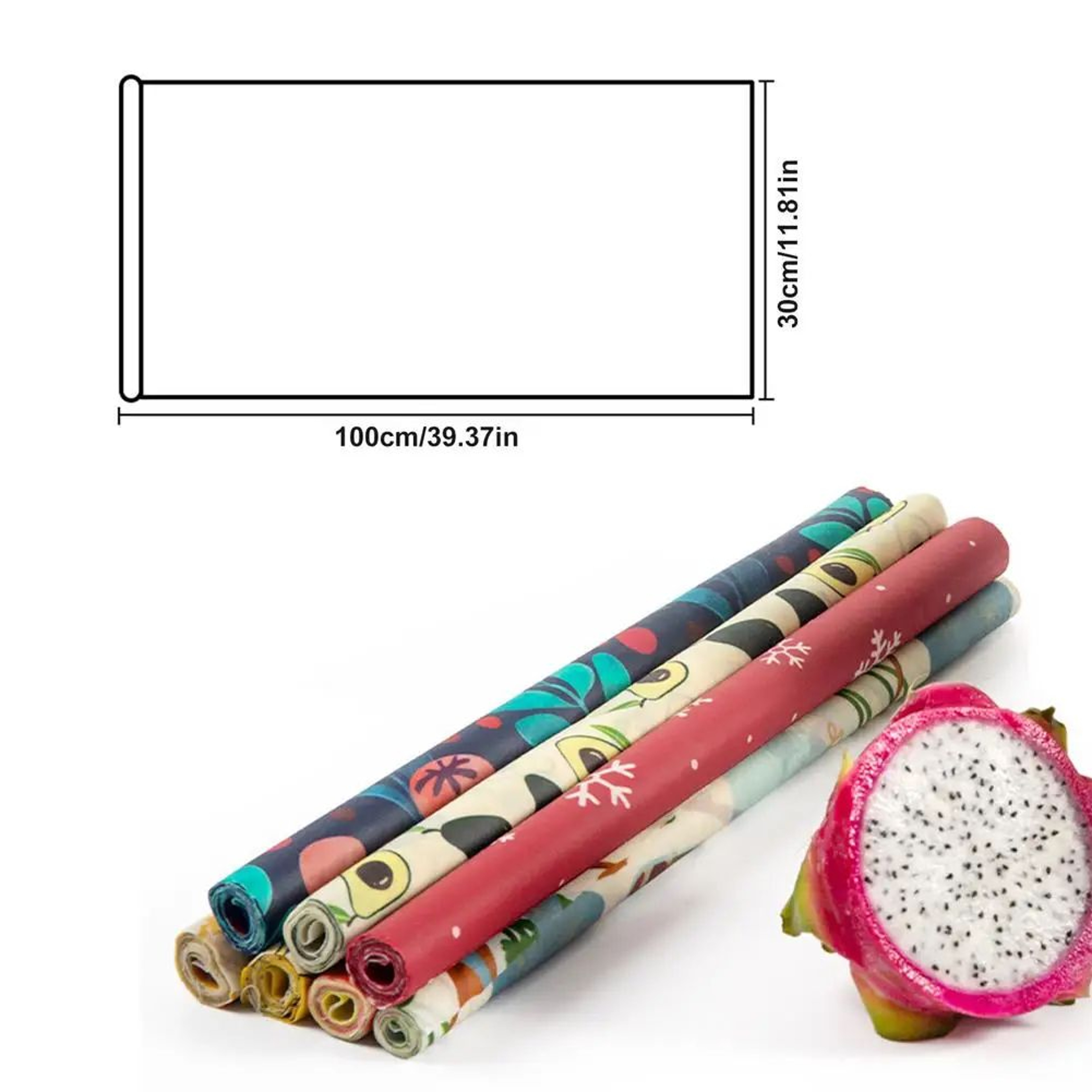 Reusable Organic Beeswax Food Wrap Set 9