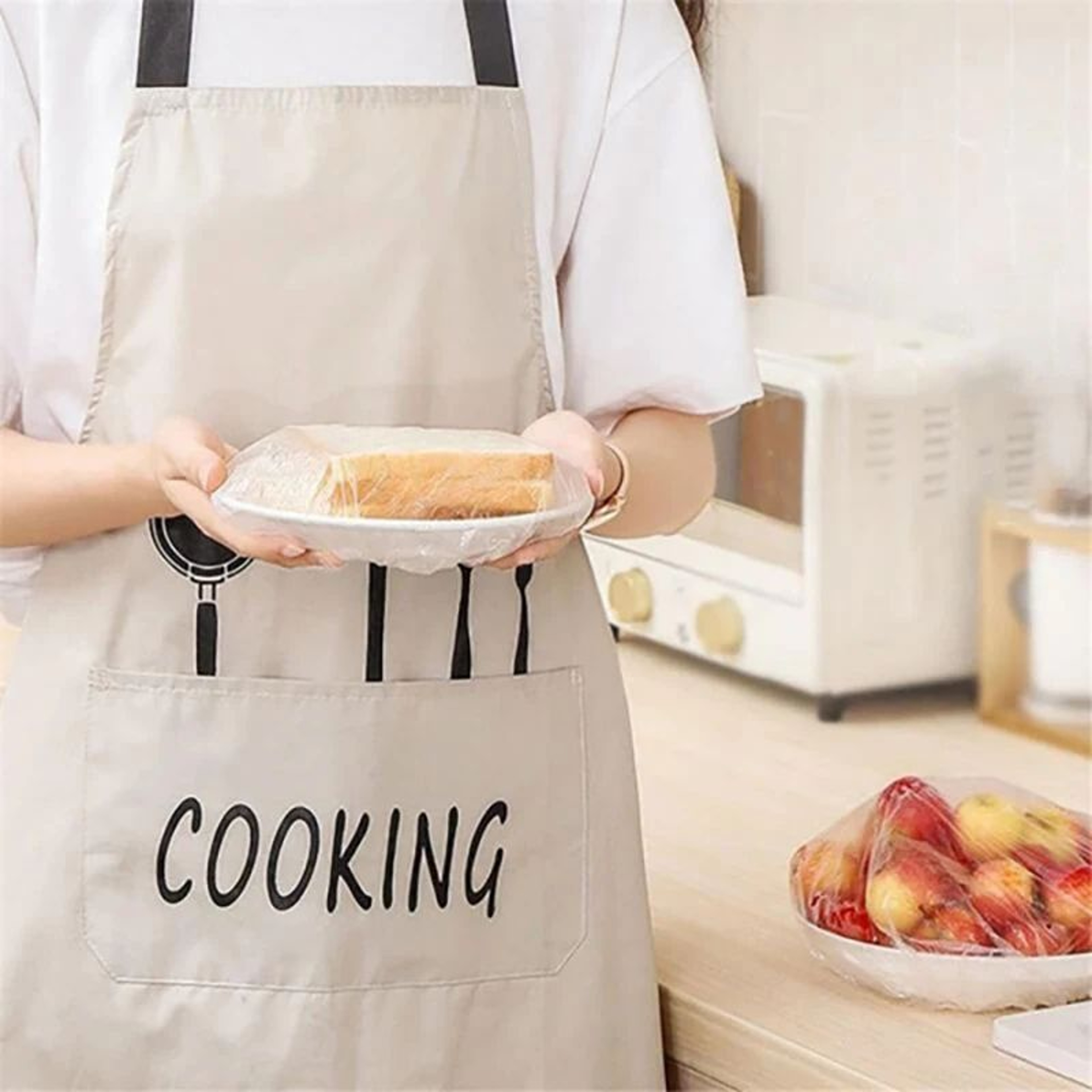 Elastic Disposable Food Cover Wrap Set 6