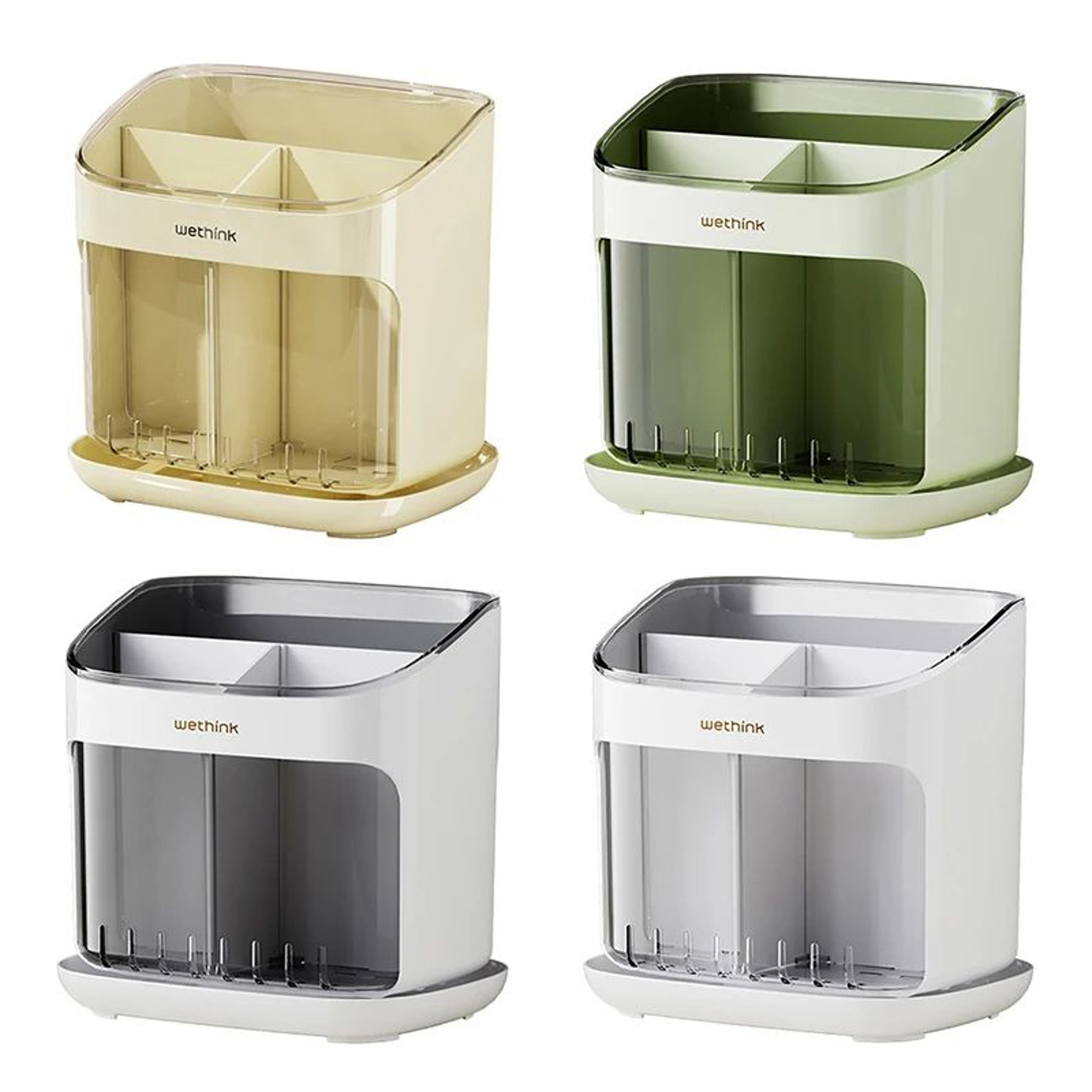 Multifunctional Chopstick Holder With Drain Tray 6