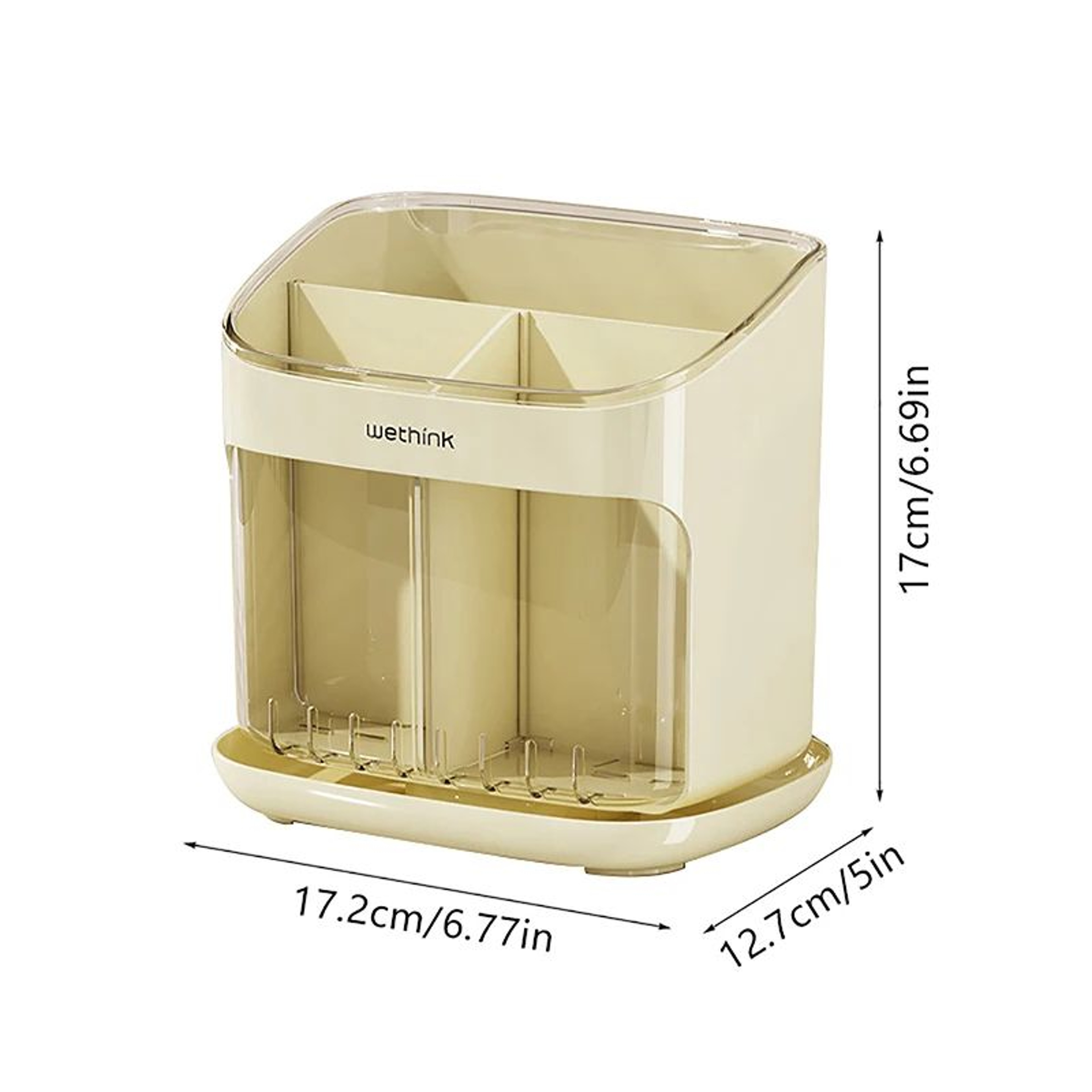 Multifunctional Chopstick Holder With Drain Tray 10