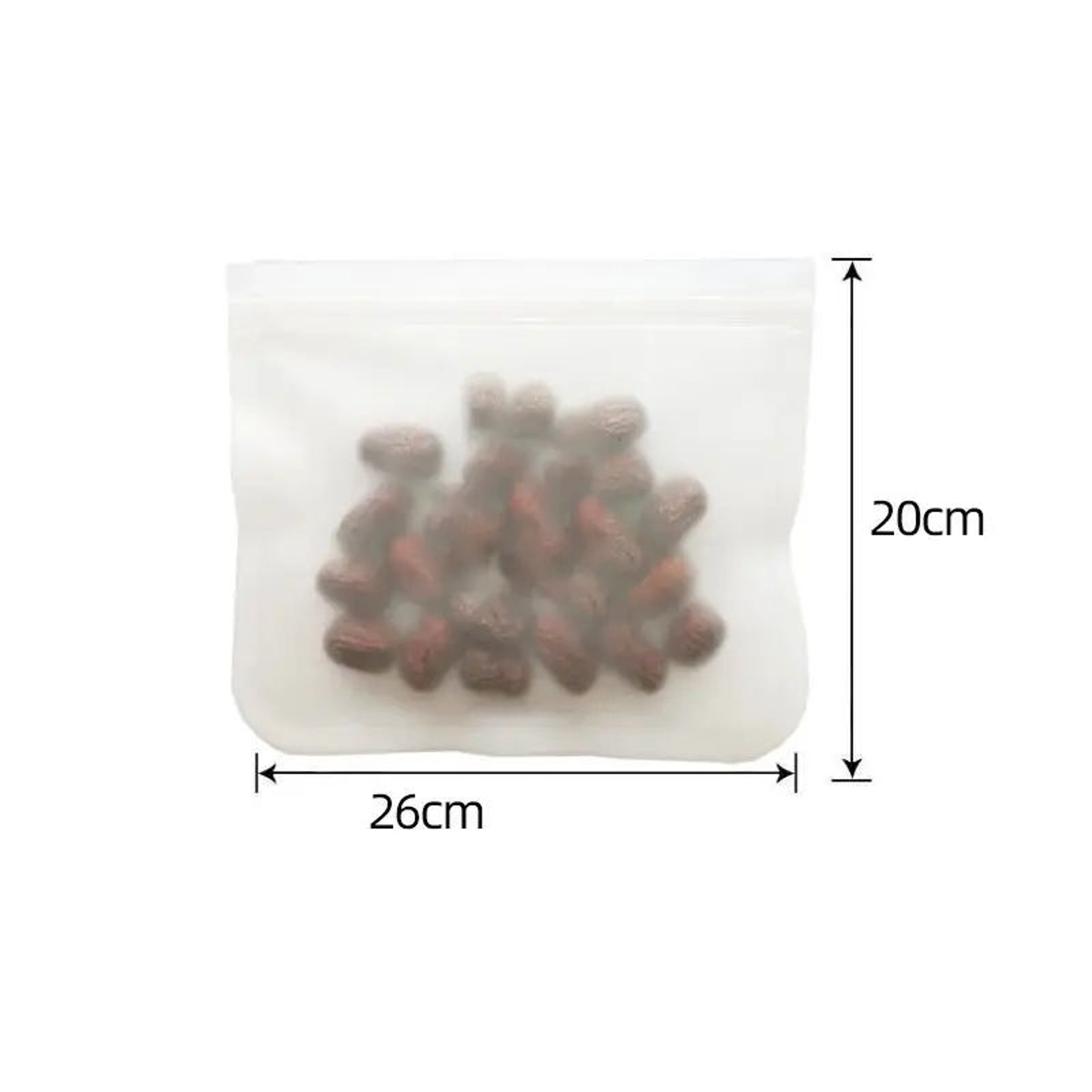 Reusable Silicone Food Storage Bag Set 12