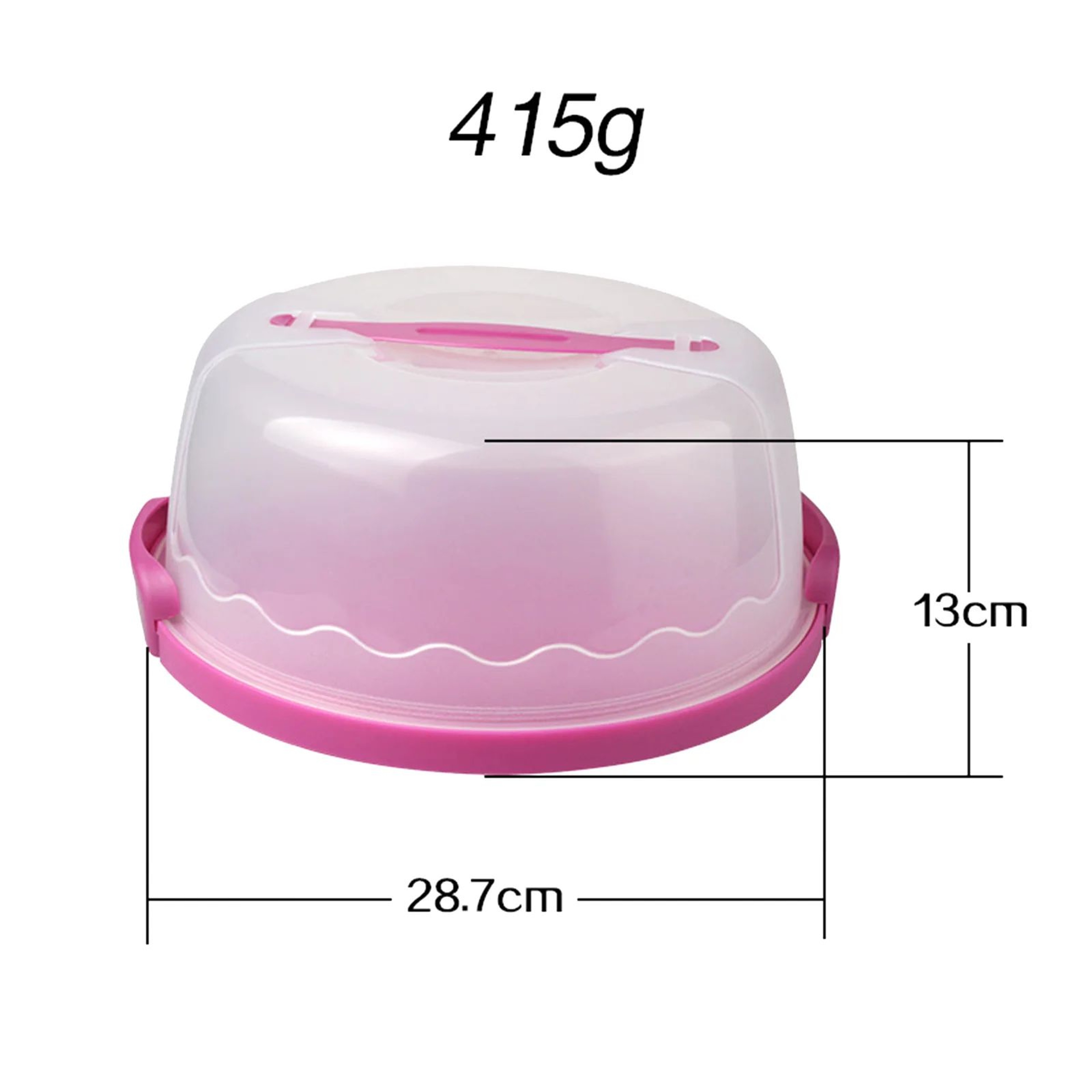 Portable Cake Carrier Storage Box 12