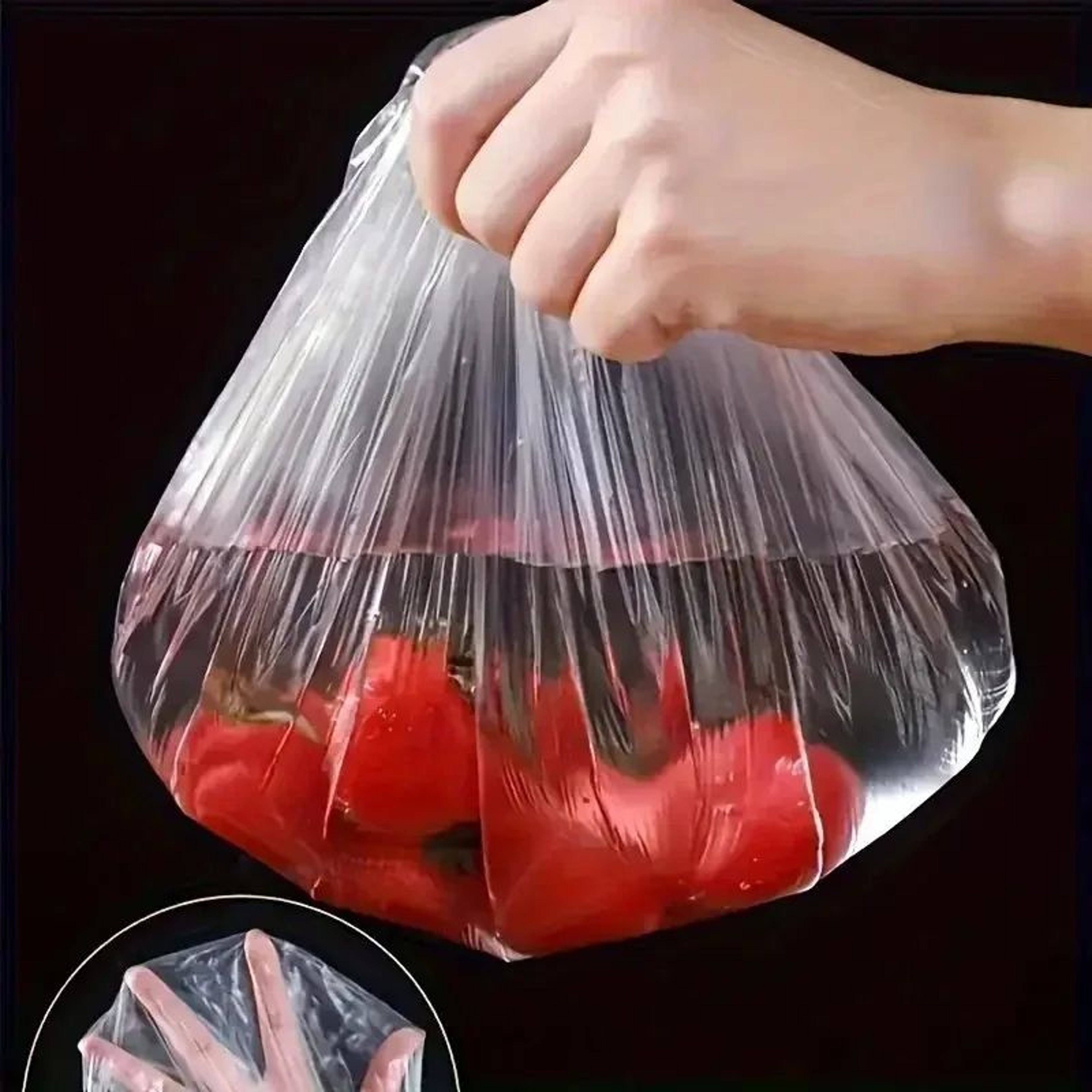 Reusable Elastic Food Cover Set For Plastic Bowls And Plates 2