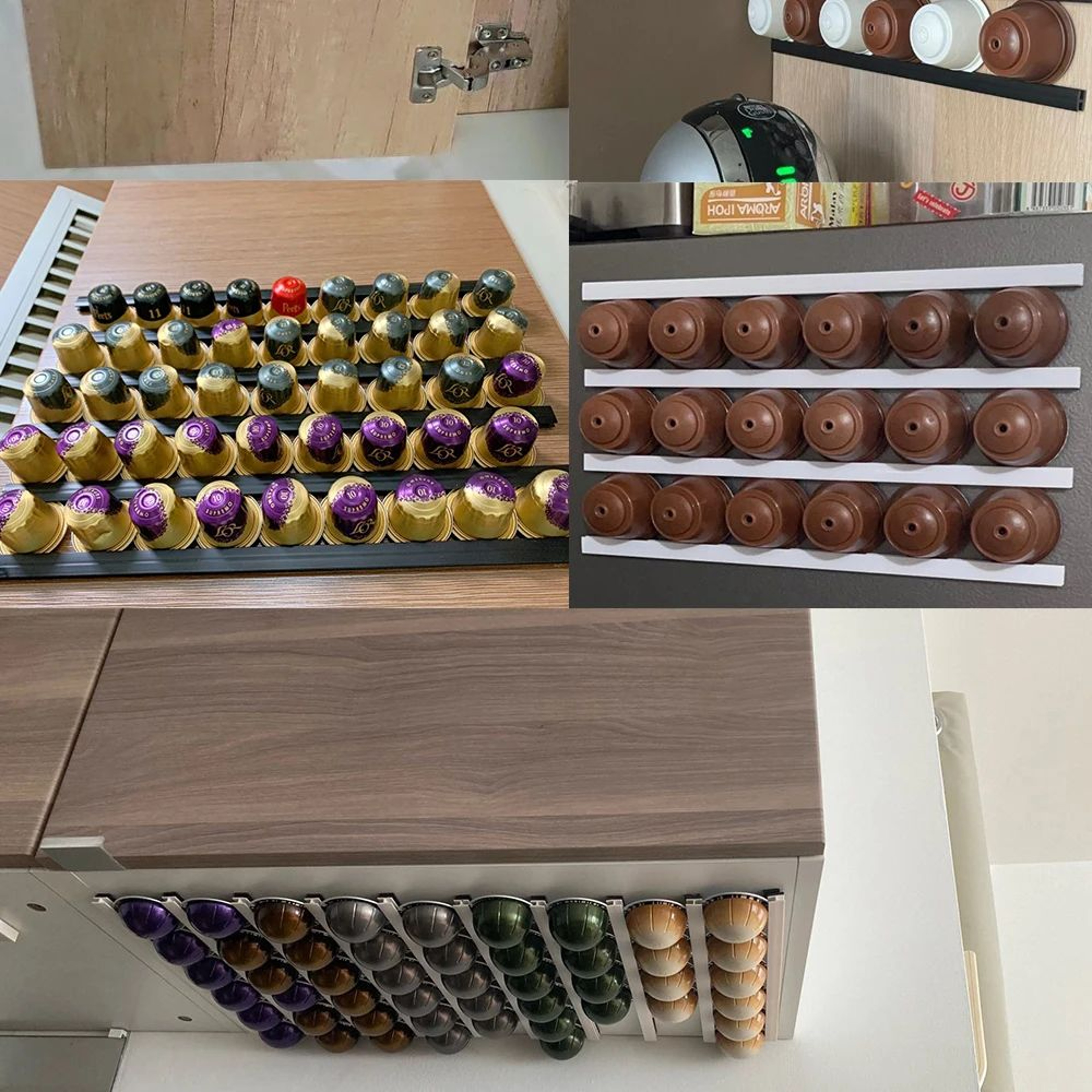 Universal Coffee Capsule Holder Storage Rack 10