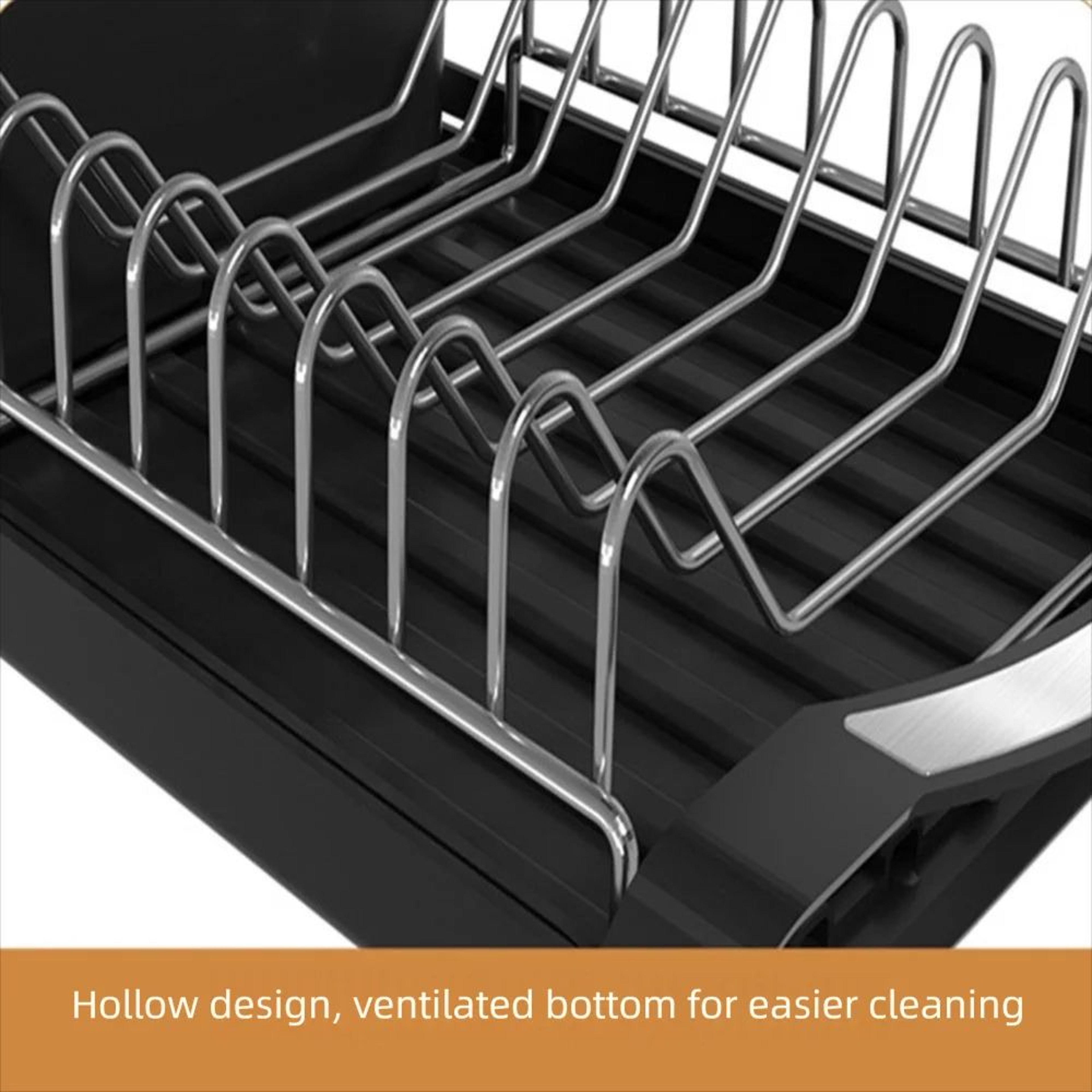 Extendable Large Capacity Dish Drying Rack Organizer 6