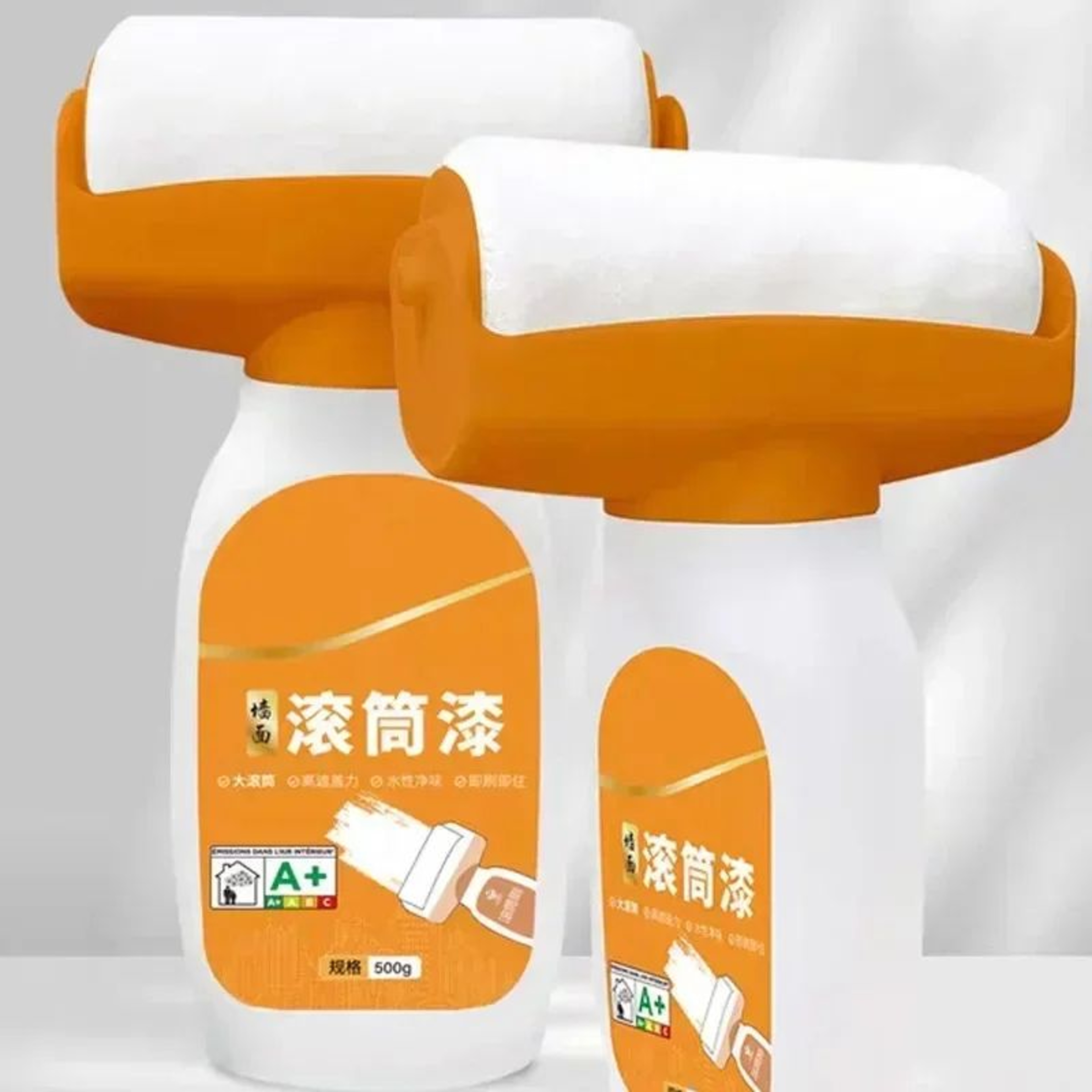 Portable Antibacterial Wall Paint Repair Roller Kit 3