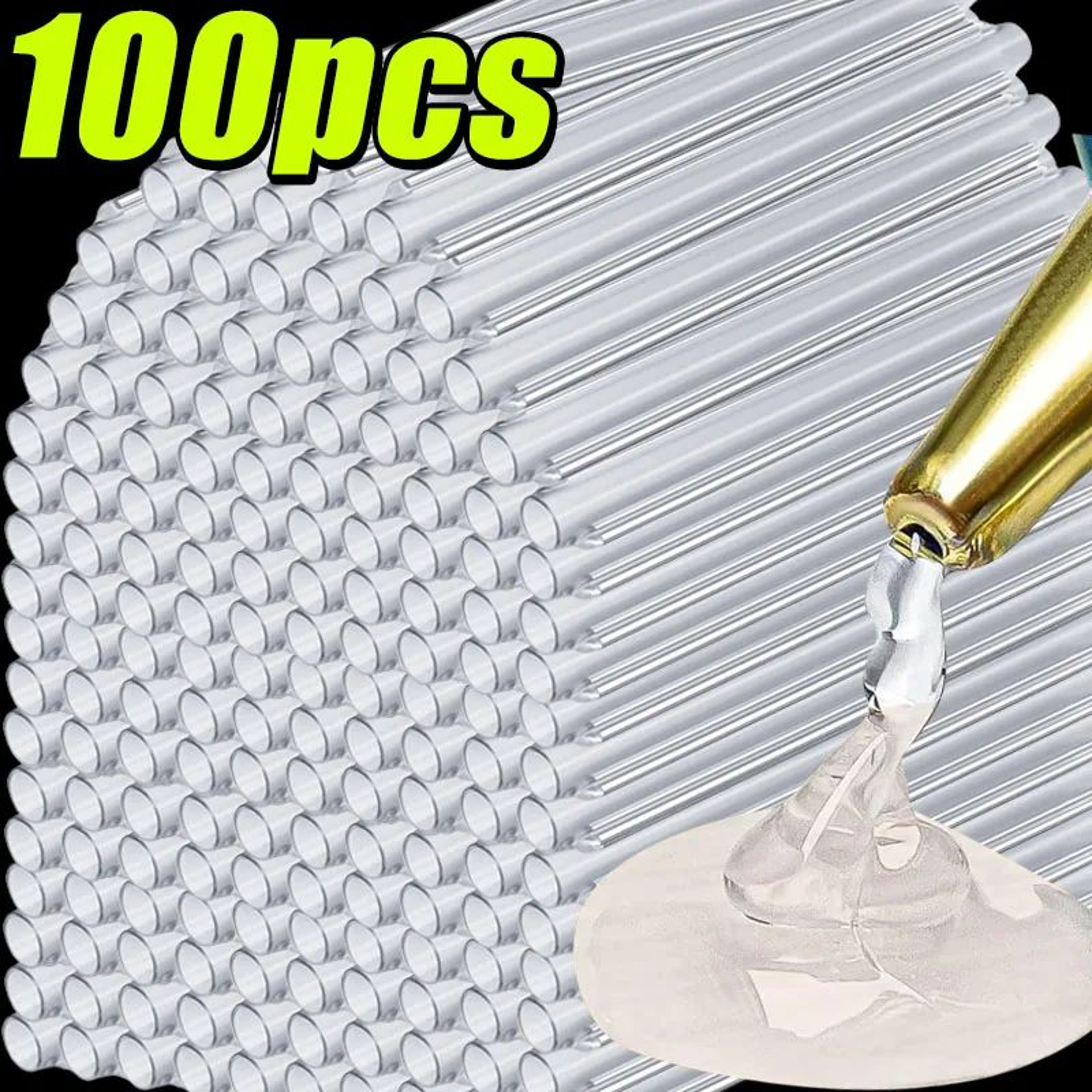 DIY Craft Transparent Hot Melt Glue Sticks For Electric Glue Gun 0