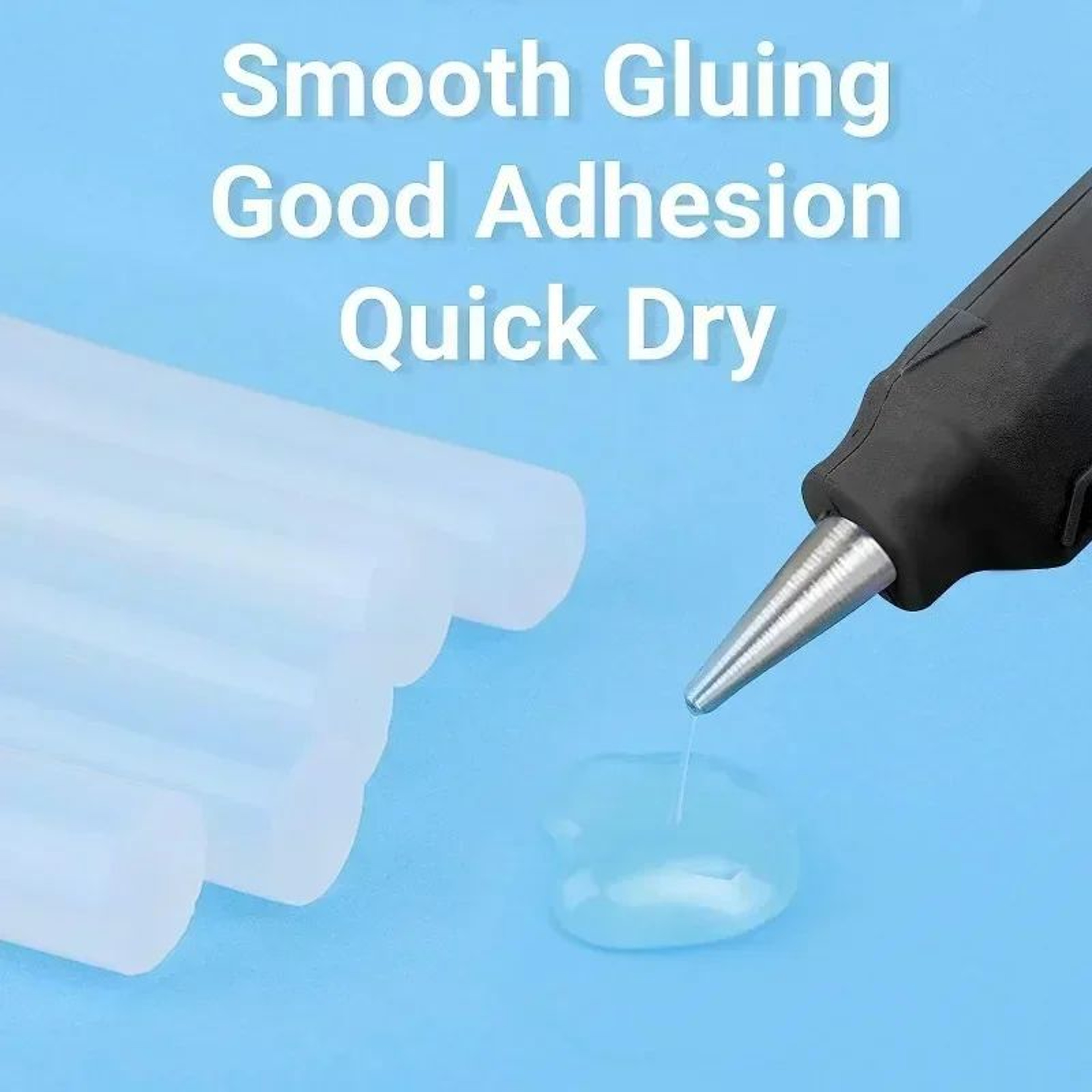 DIY Craft Transparent Hot Melt Glue Sticks For Electric Glue Gun 4