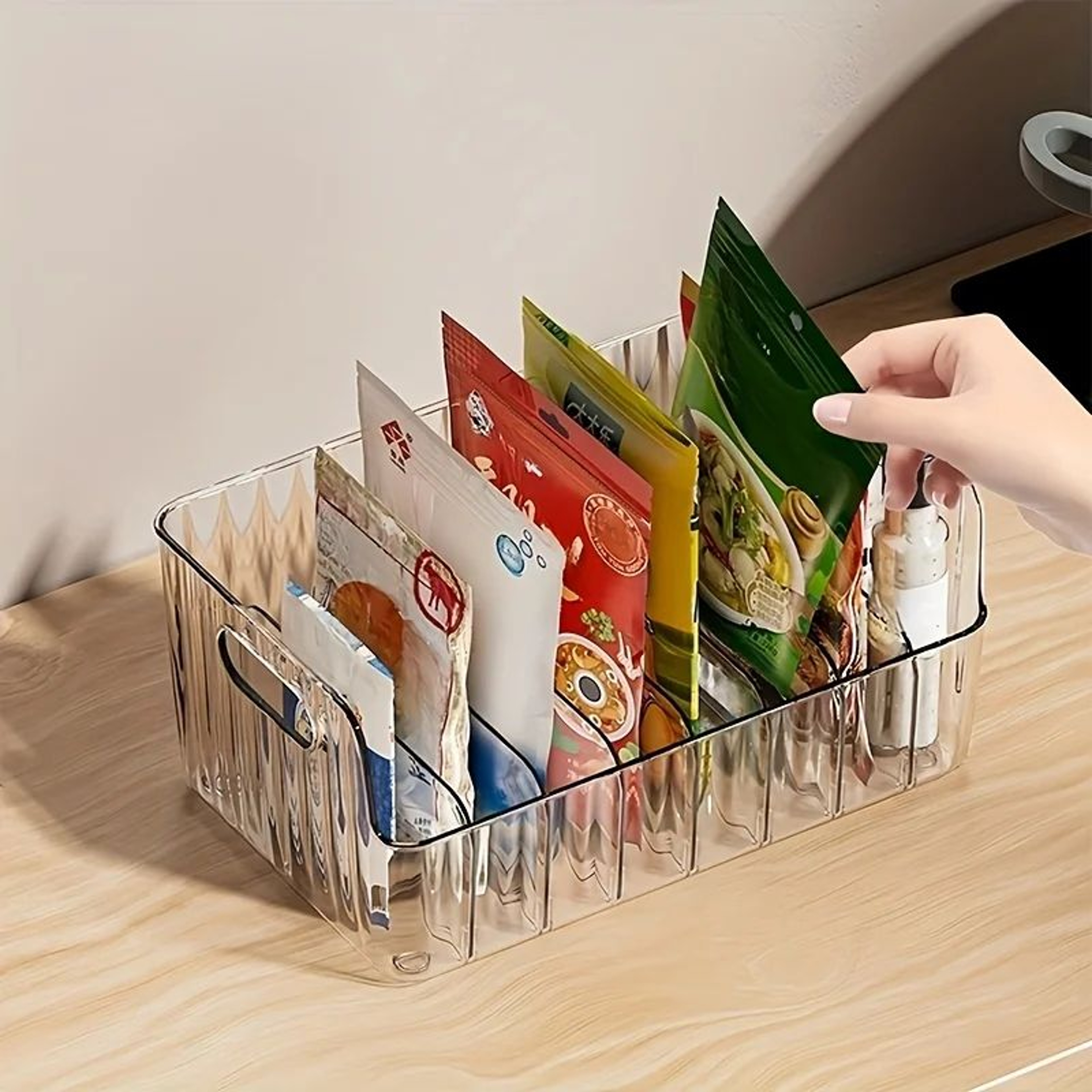 6 Compartment Detachable Spice Rack Storage Organizer 0