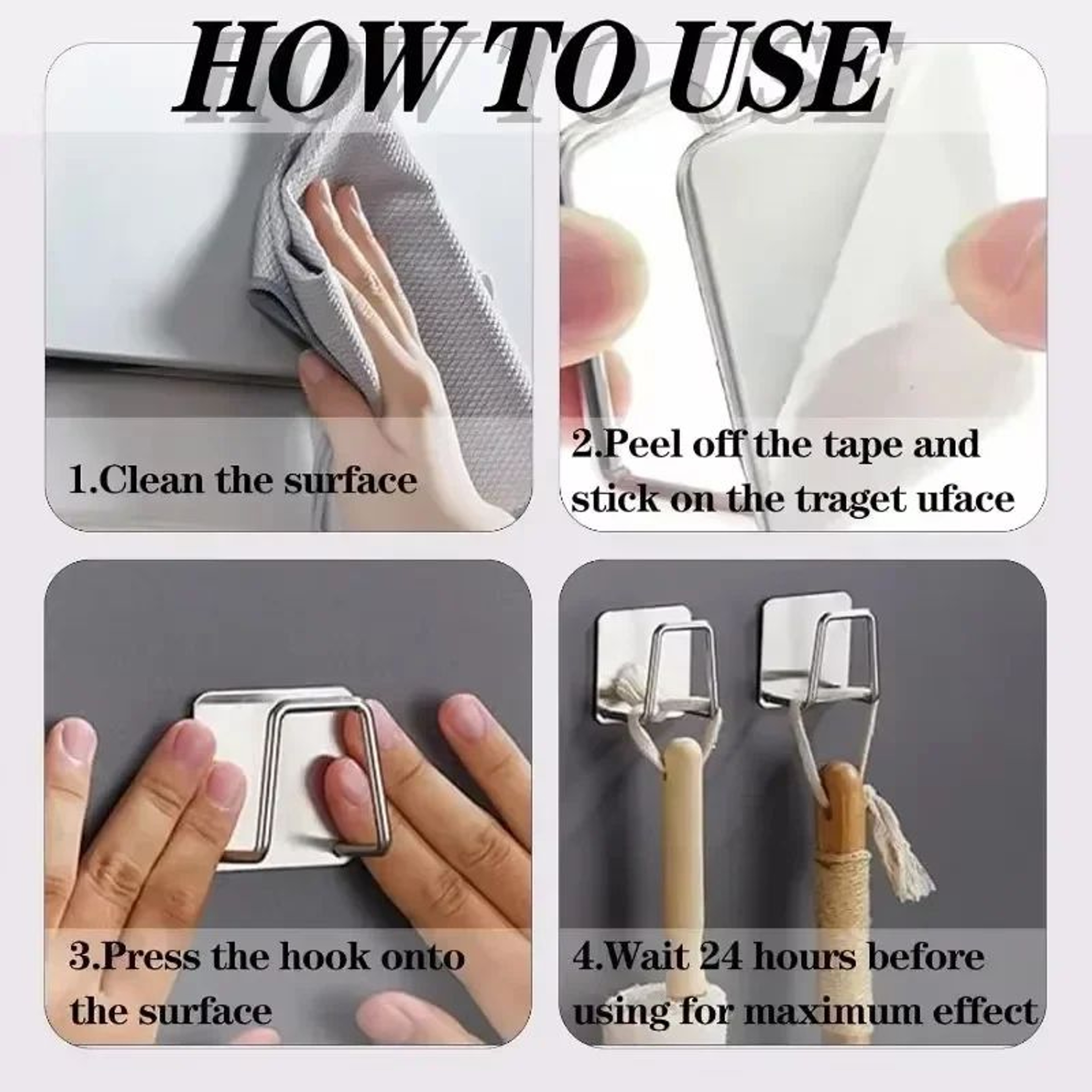 Stainless Steel Self Adhesive Sink Sponge Holder 4