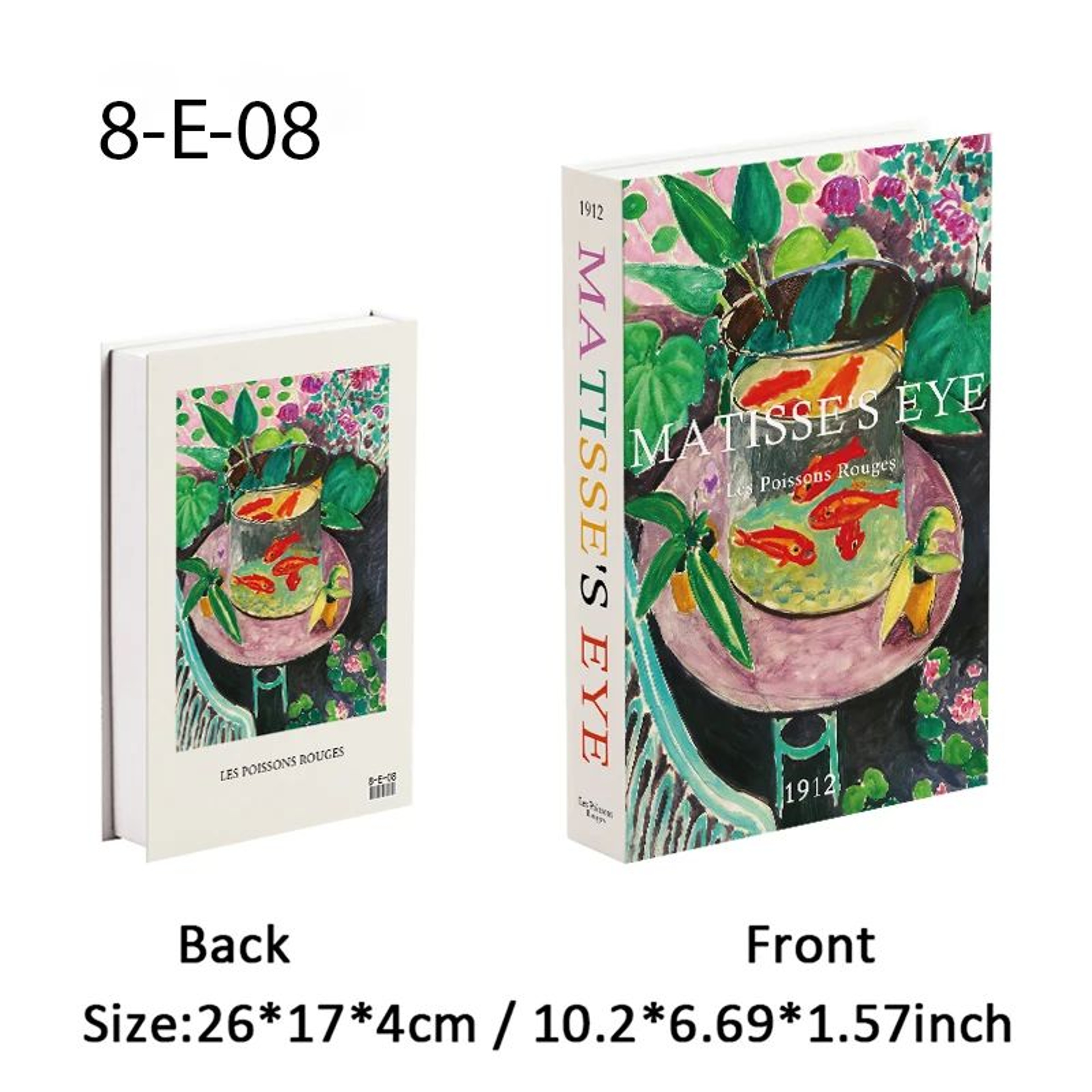 Van Gogh Monet Decorative Book Storage Box 13