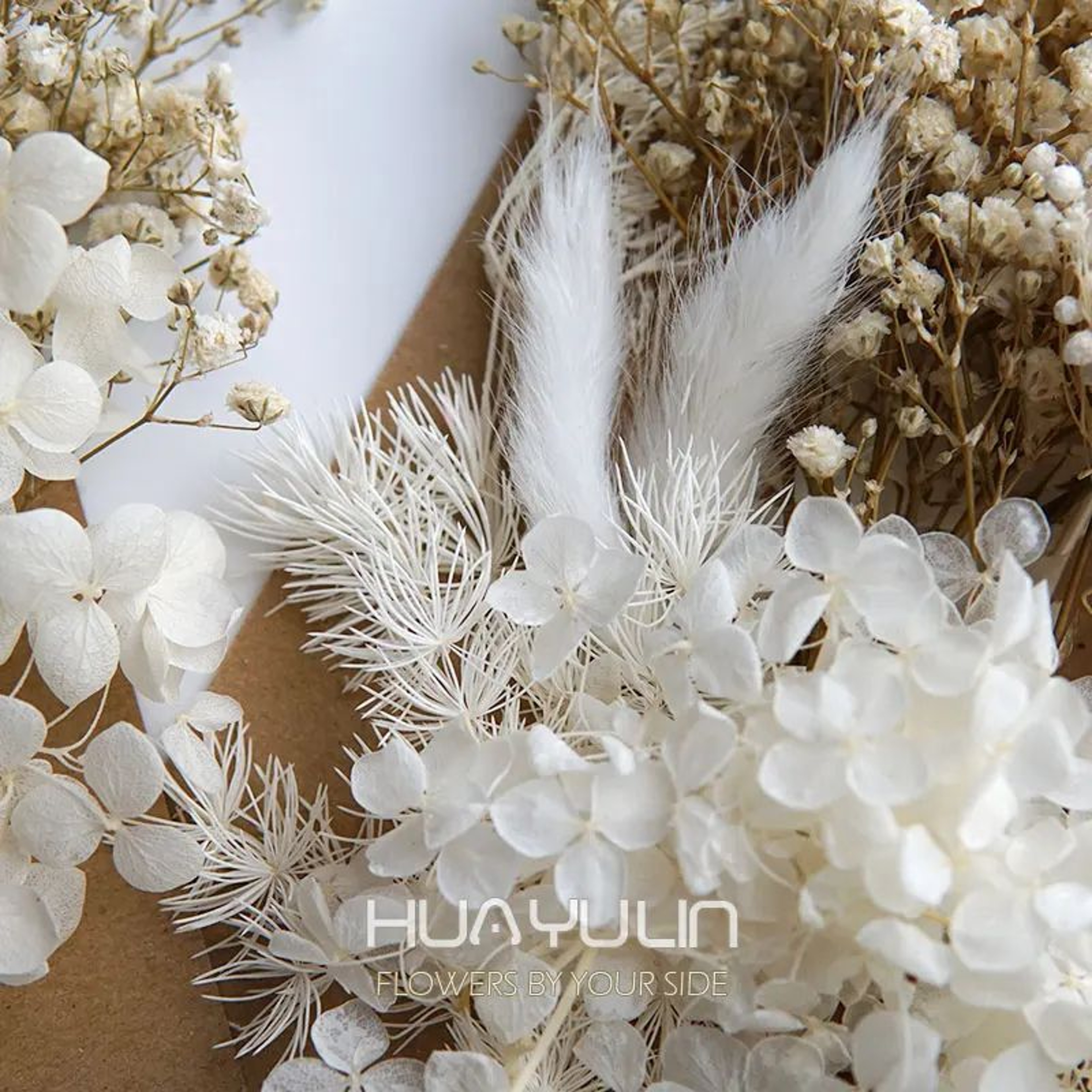 Preserved Dried Hydrangea Flowers For DIY Crafts 5
