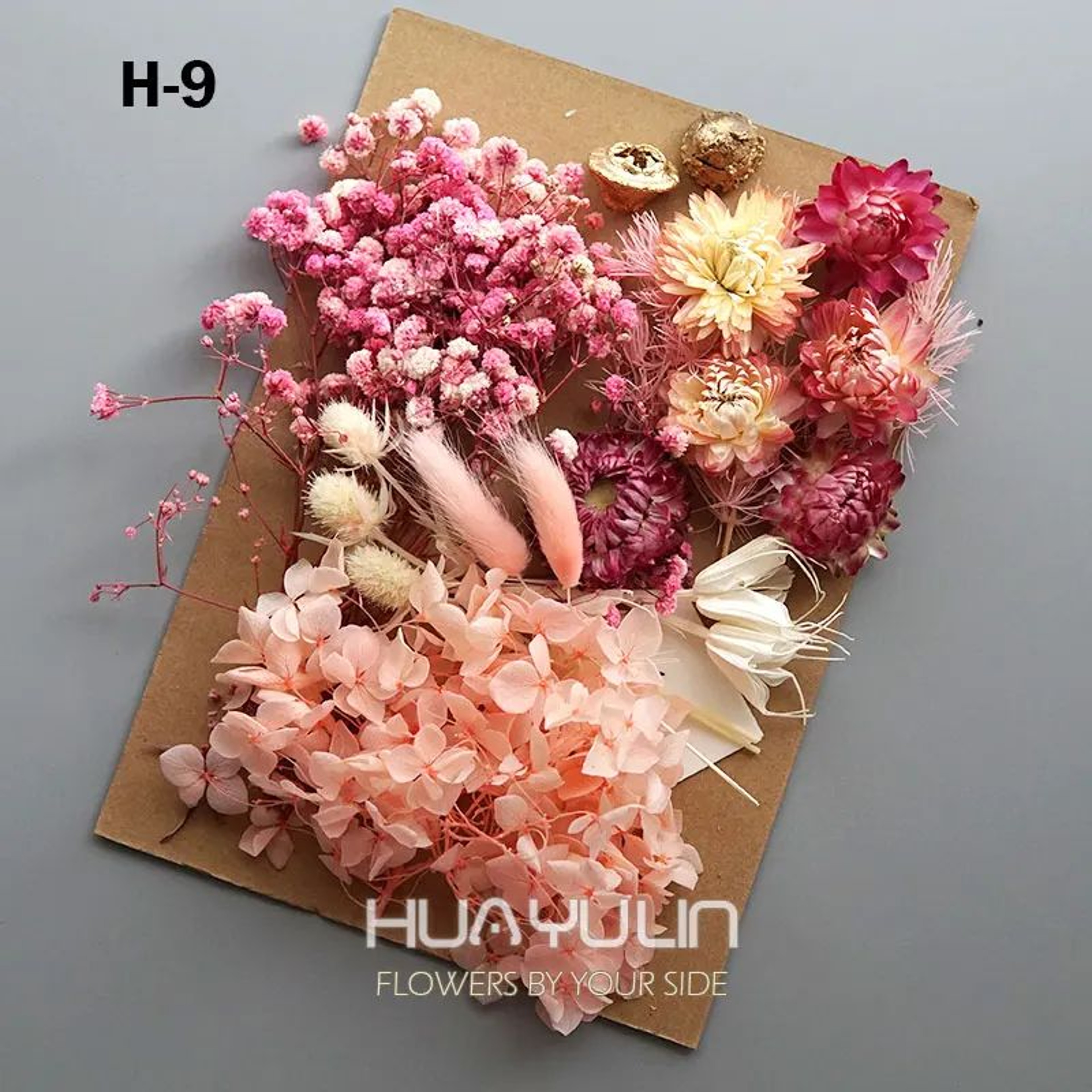 Preserved Dried Hydrangea Flowers For DIY Crafts 20