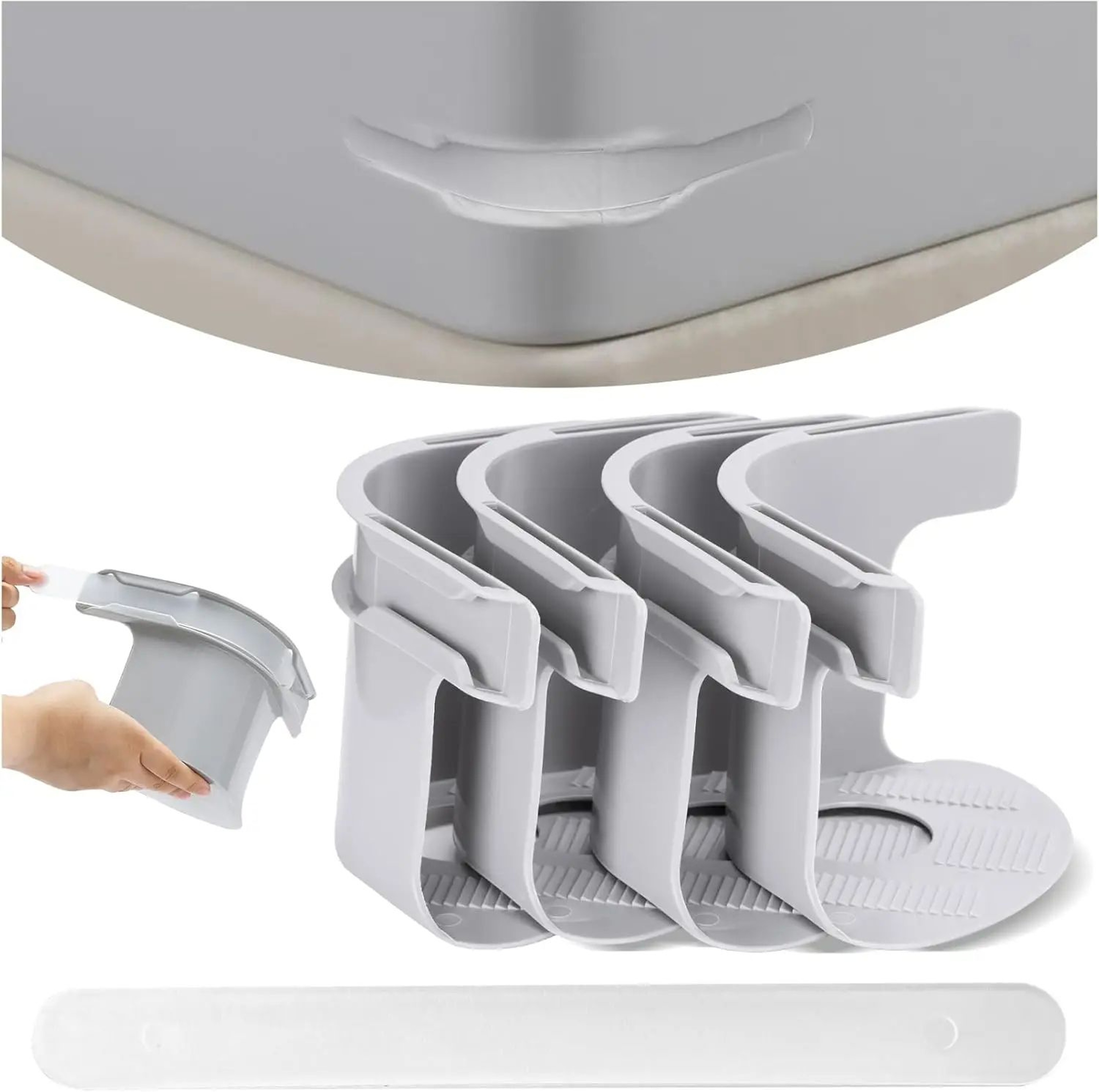 Invisible Bed Sheet Fixing Clips Non Slip Bedding Fasteners 5