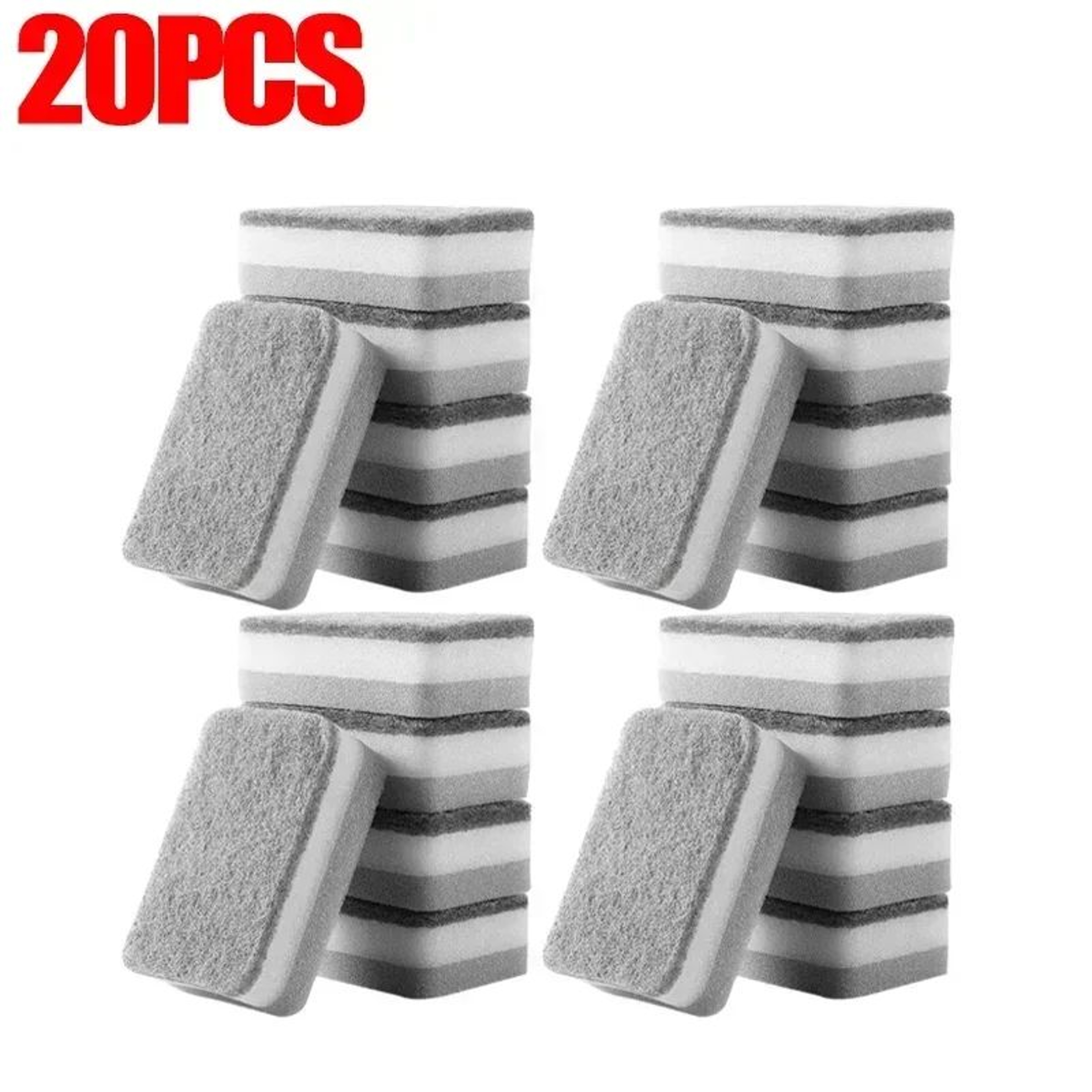 Magic Three Layer Reusable Kitchen Cleaning Sponges 17