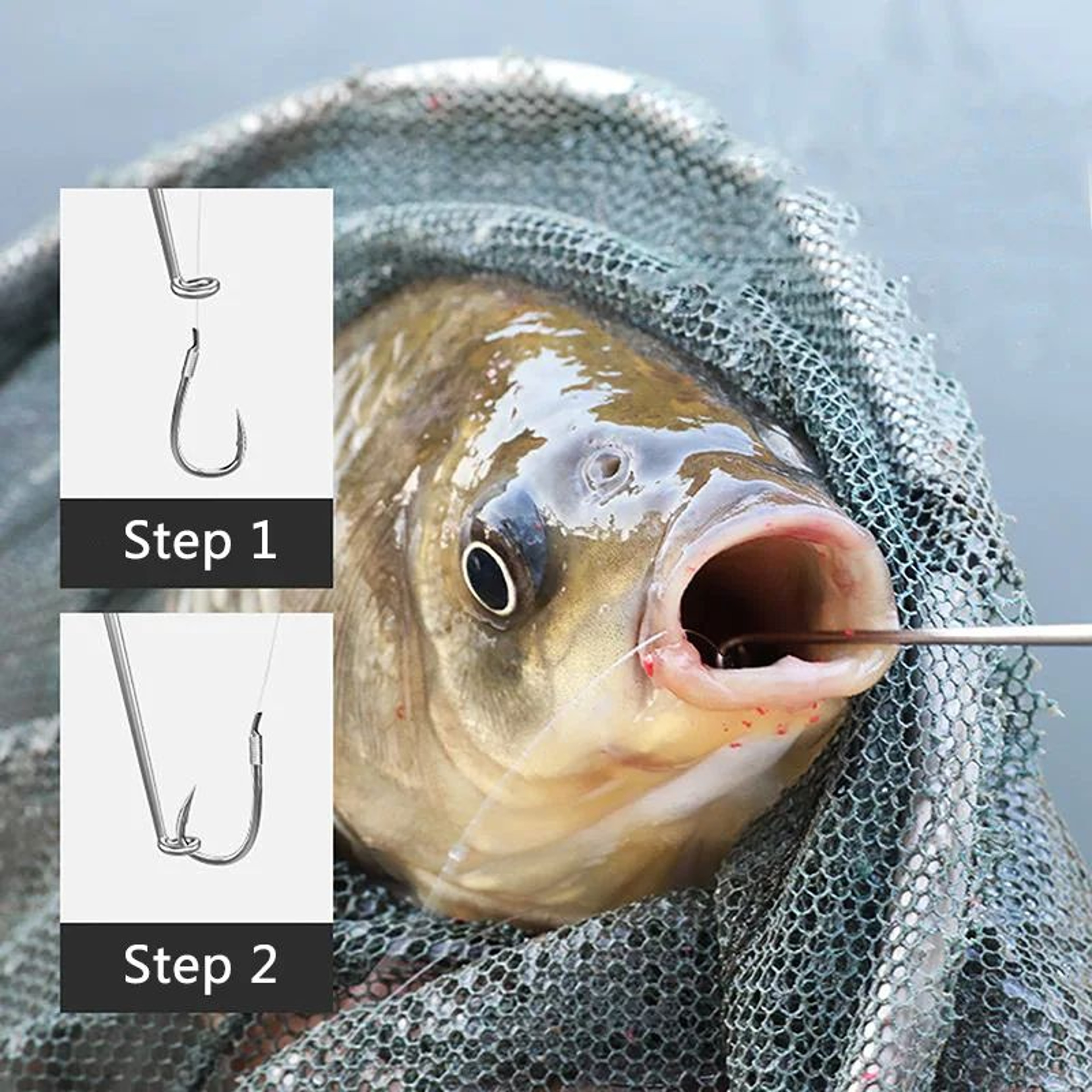 2 Piece Stainless Steel Fishing Hook Remover Tool Set 5