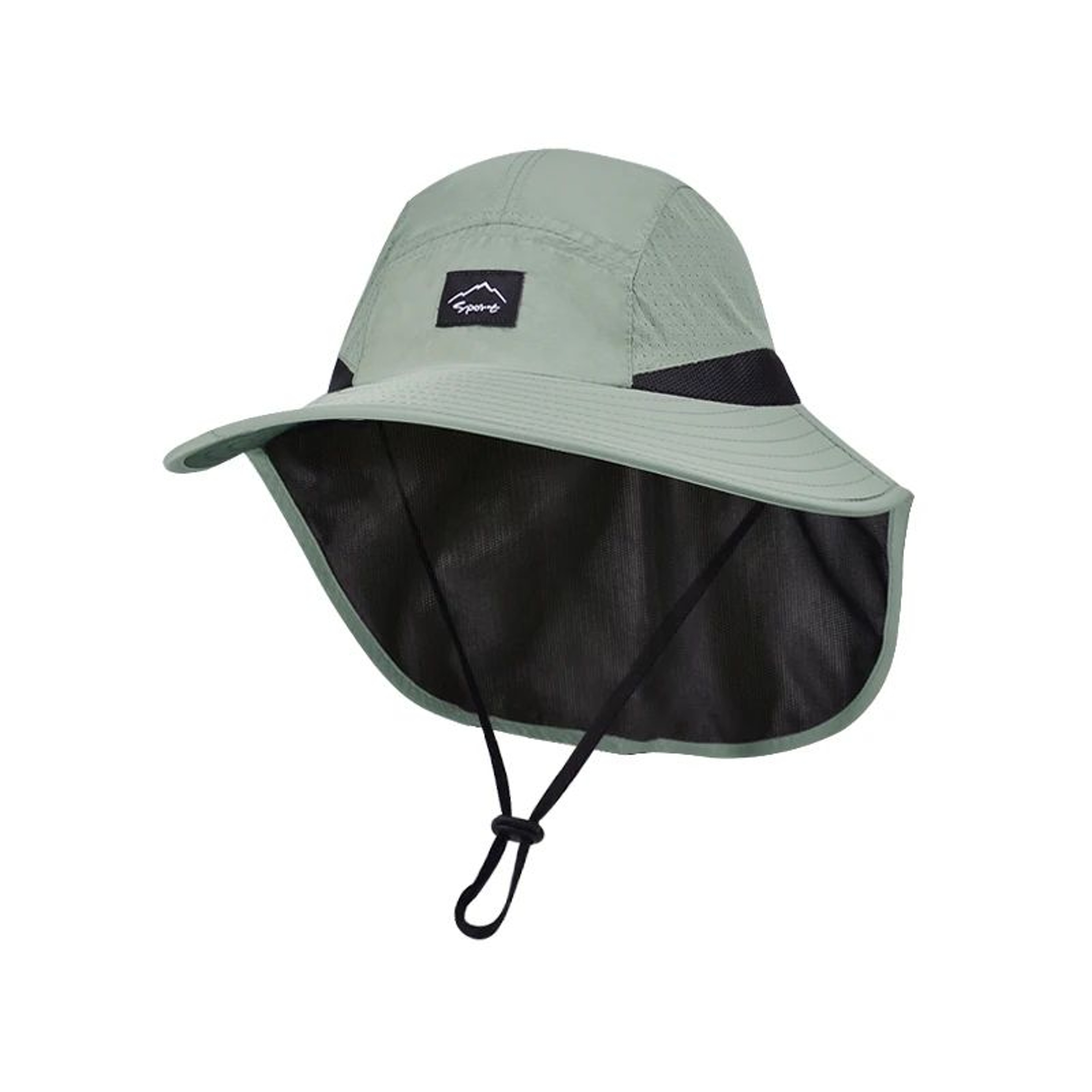 Wide Brim Quick Dry Sun Hat With Neck Flap For Men And Women 20