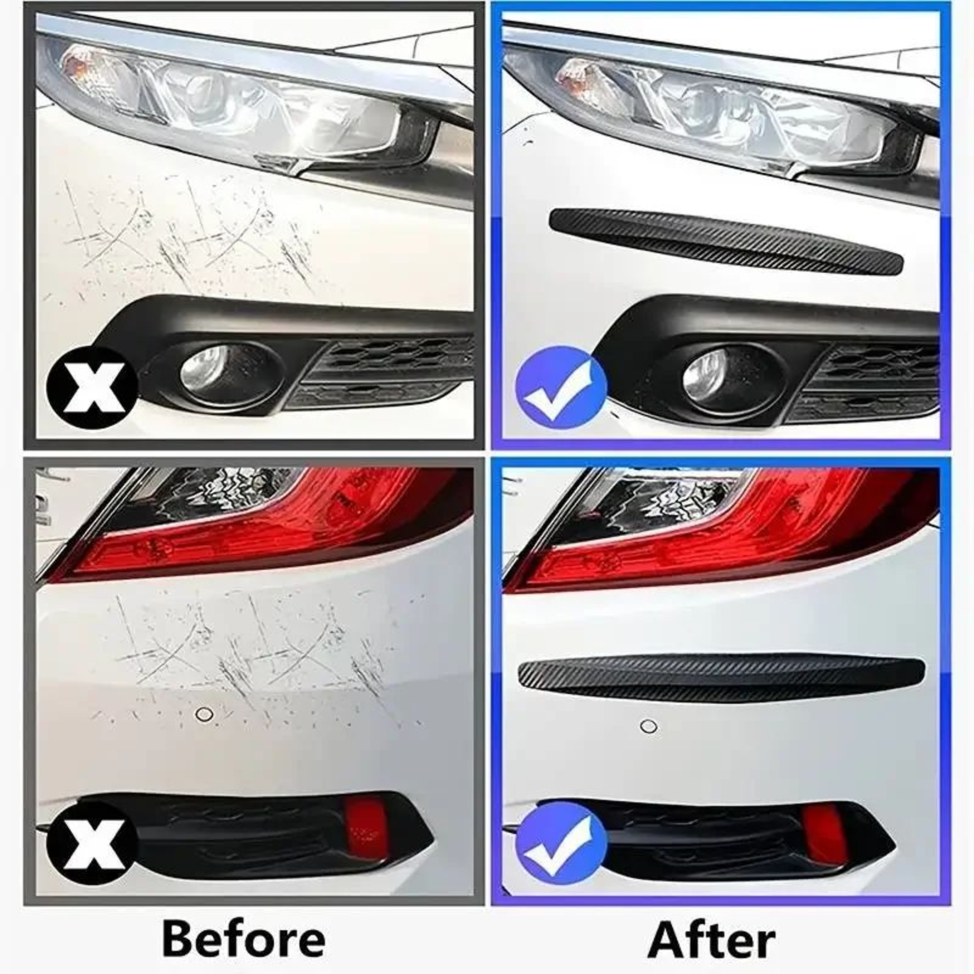 Universal Car Bumper Scratch Protection Strip 4