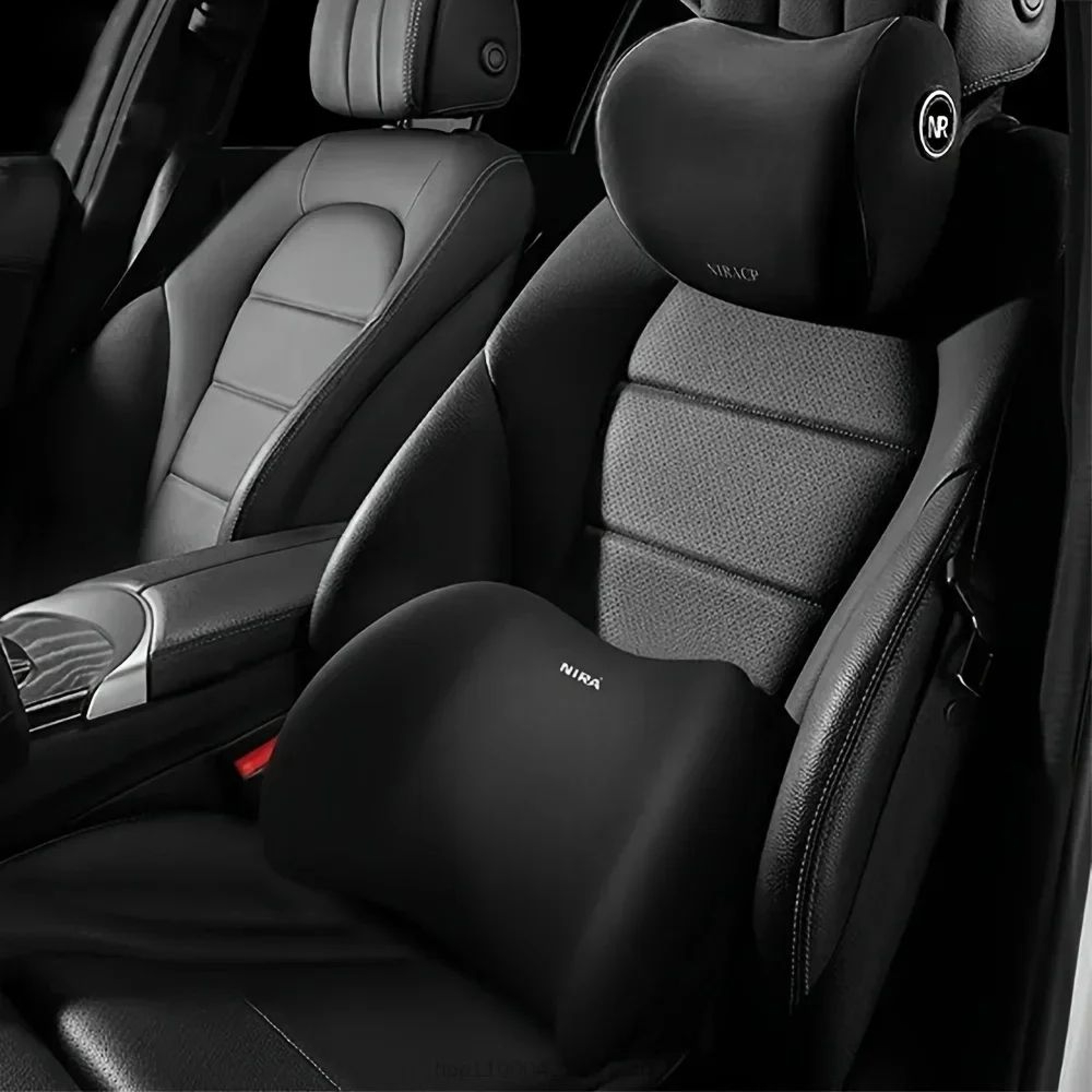 Universal Ergonomic Memory Foam Car Seat Cushion Set 5