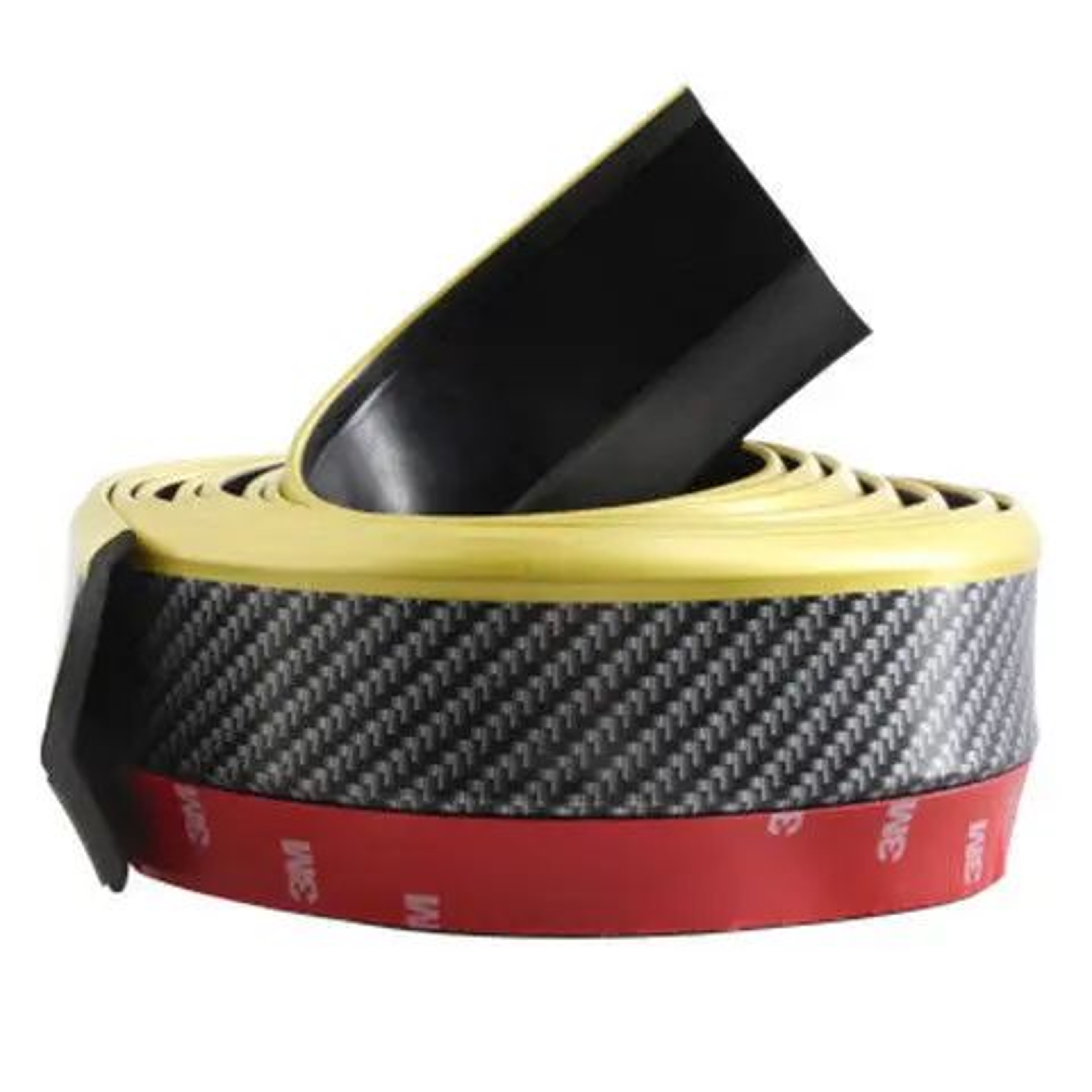 Universal Carbon Fiber Front Lip Bumper Protector Strip 19