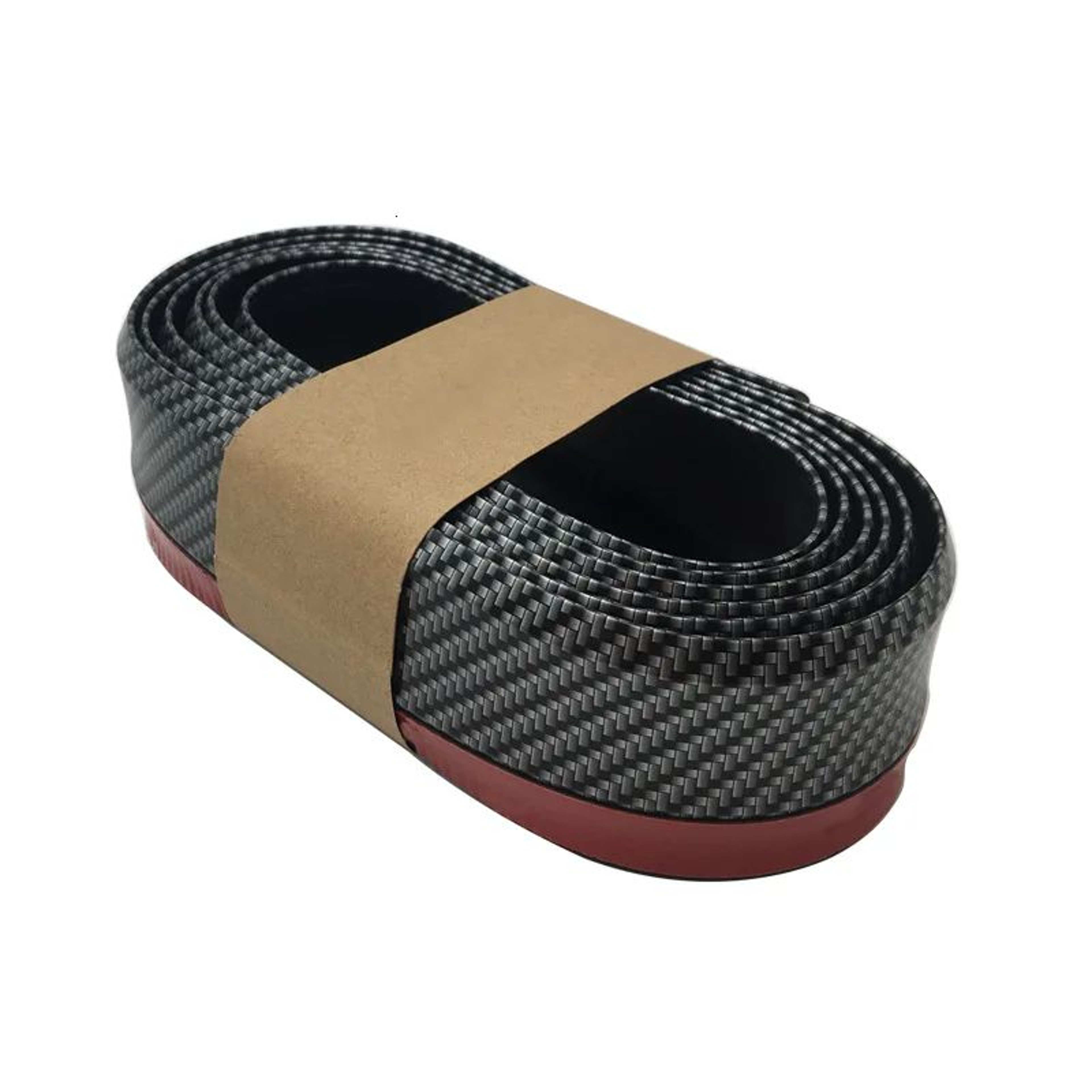 Universal Carbon Fiber Front Lip Bumper Protector Strip 9