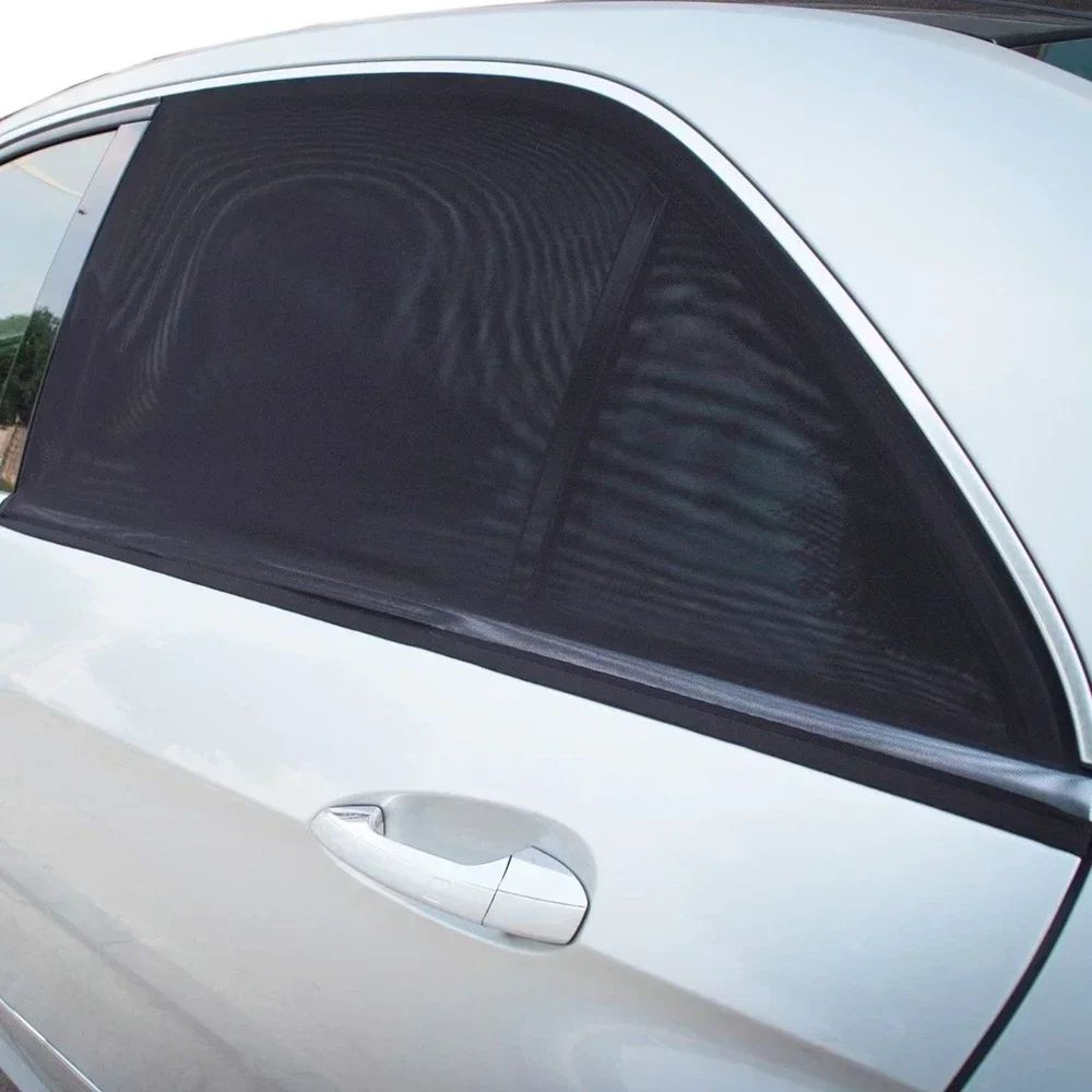 Universal Car Window Mesh Sunshade Mosquito Net 2