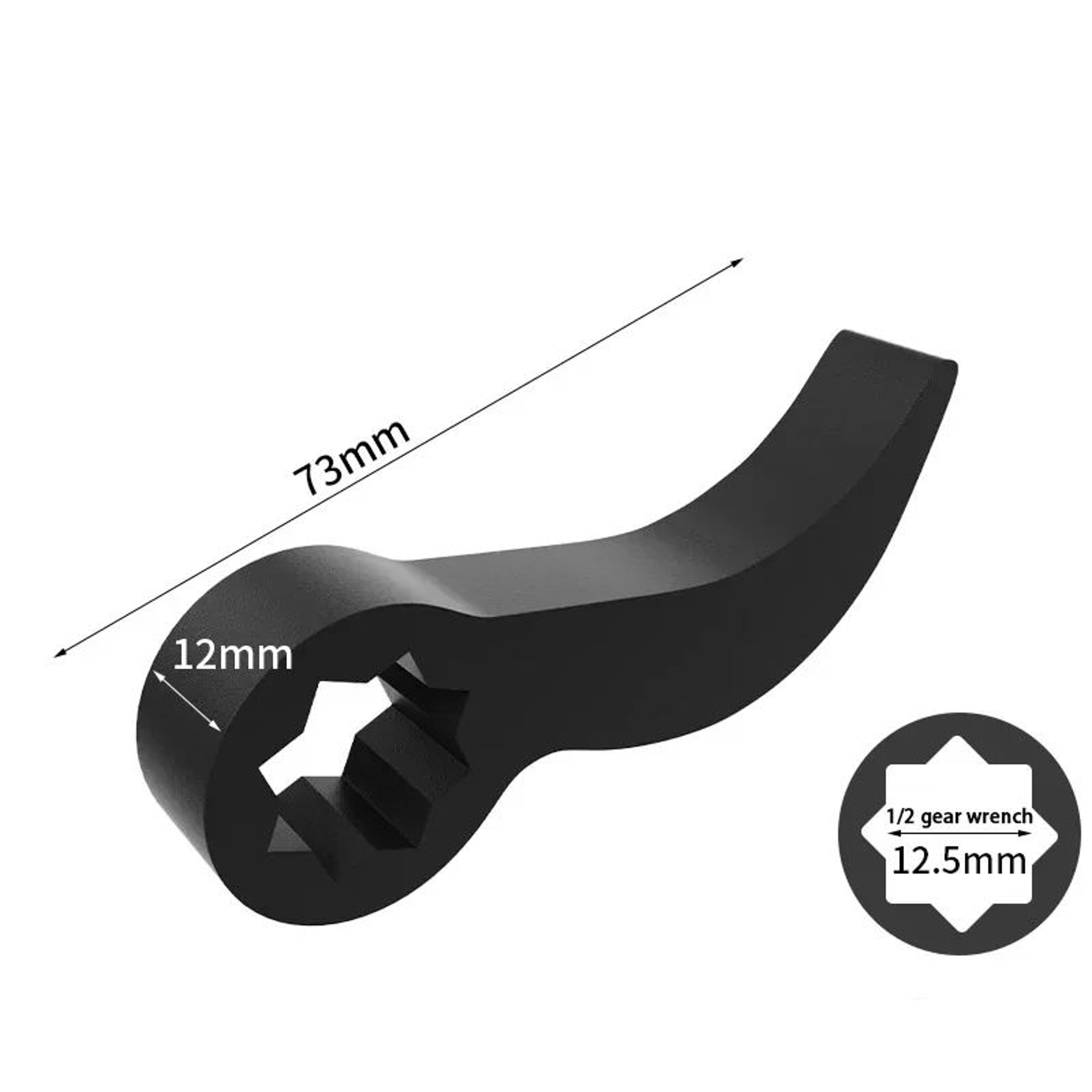 Professional Horn Type Half Shaft Disassembly Tool For Drive Shaft Removal 10