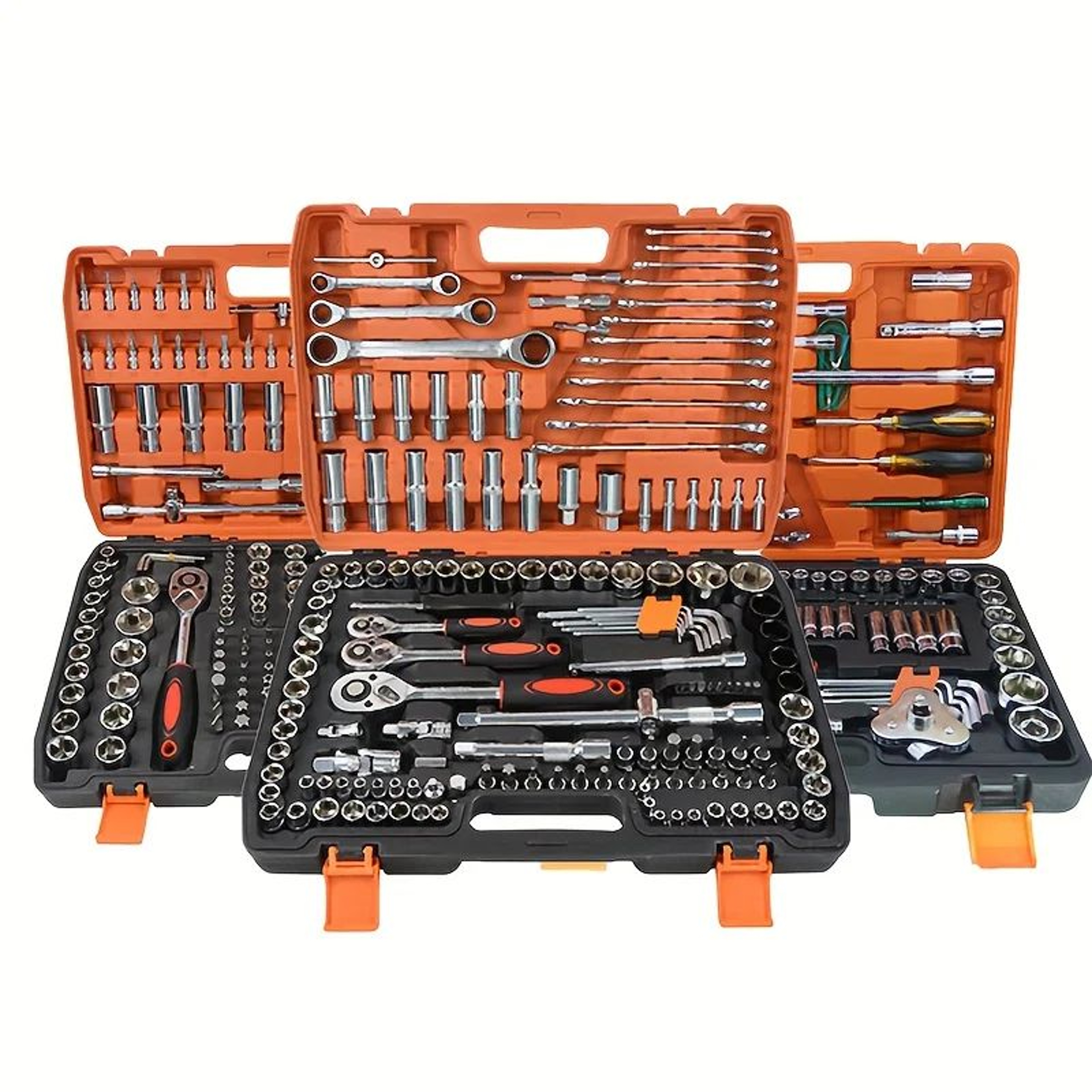 53 Piece Automotive Socket And Repair Tool Set With Carrying Case 0