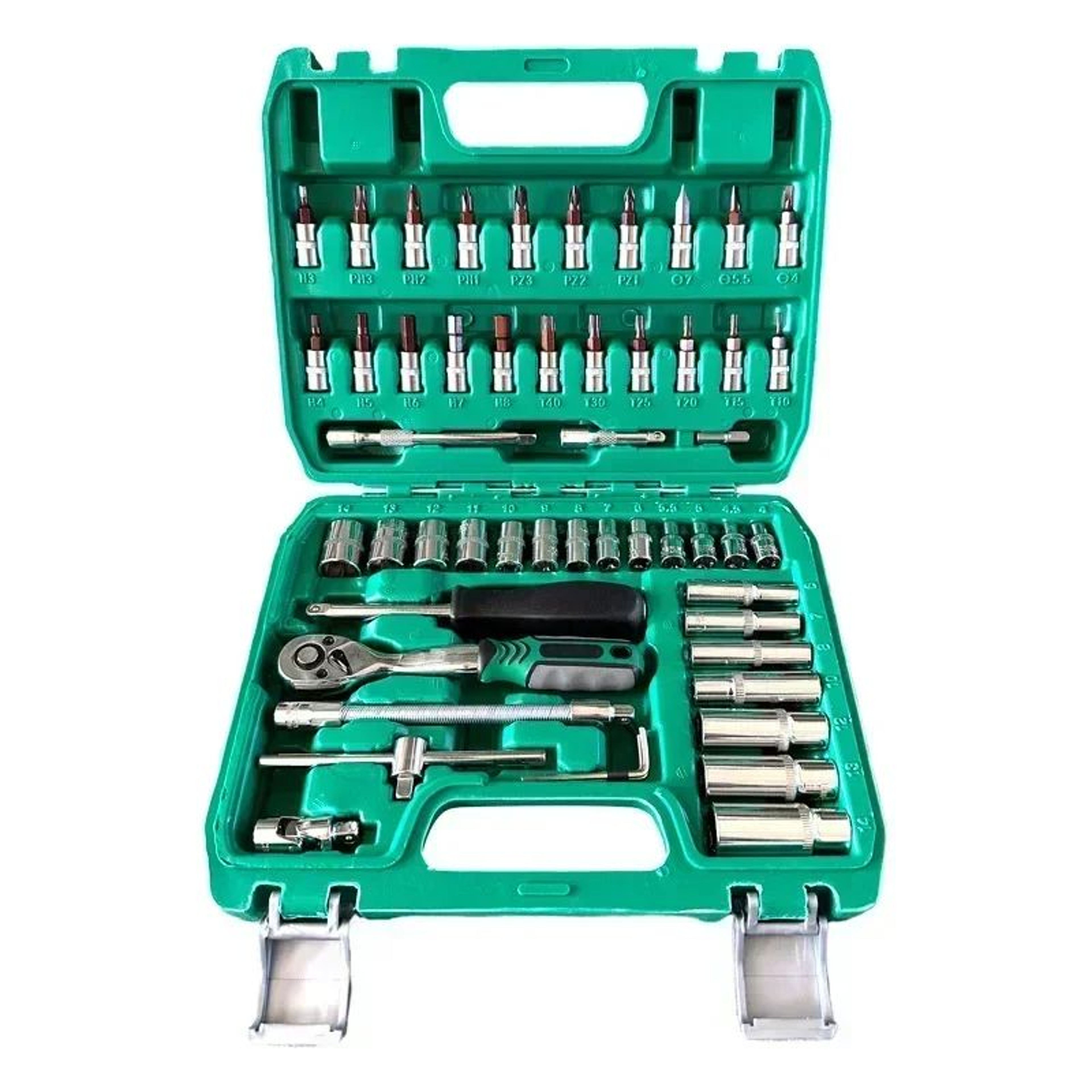 53 Piece Automotive Socket And Repair Tool Set With Carrying Case 10