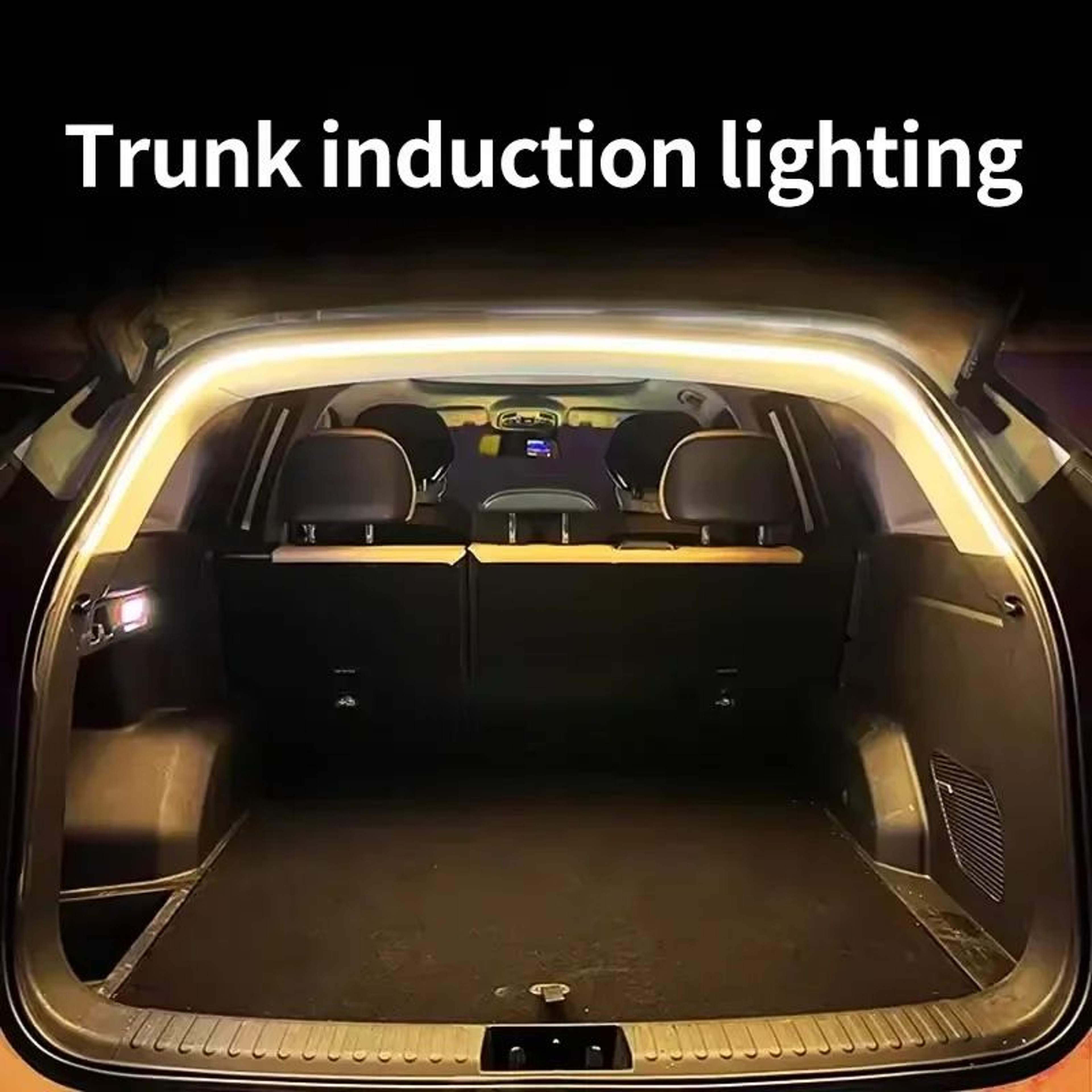 Universal LED Car Trunk Ambient Light Strip With Auto Sensor 4