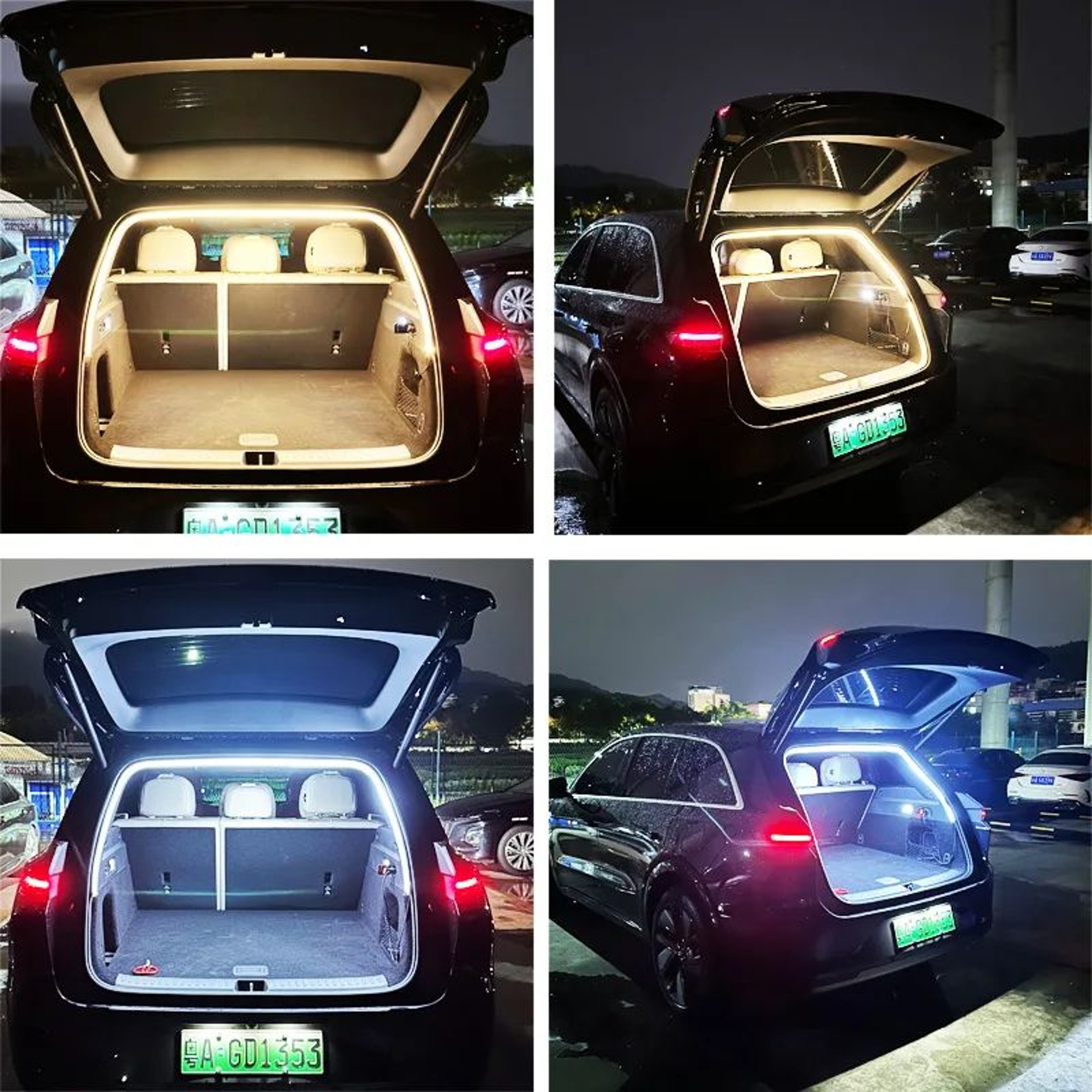 Universal LED Car Trunk Ambient Light Strip With Auto Sensor 5