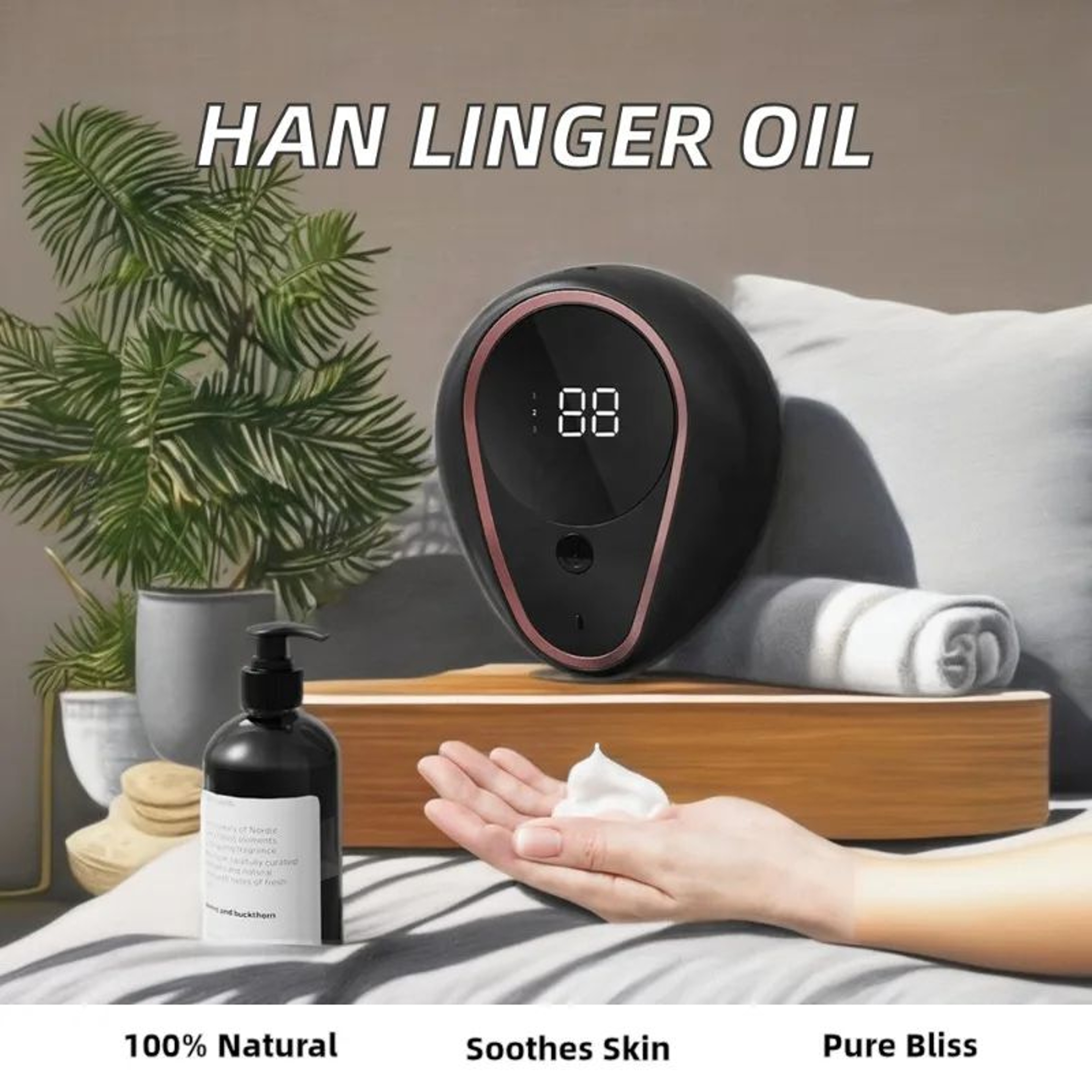Smart Touchless Automatic Foam Soap Dispenser 300ml 2