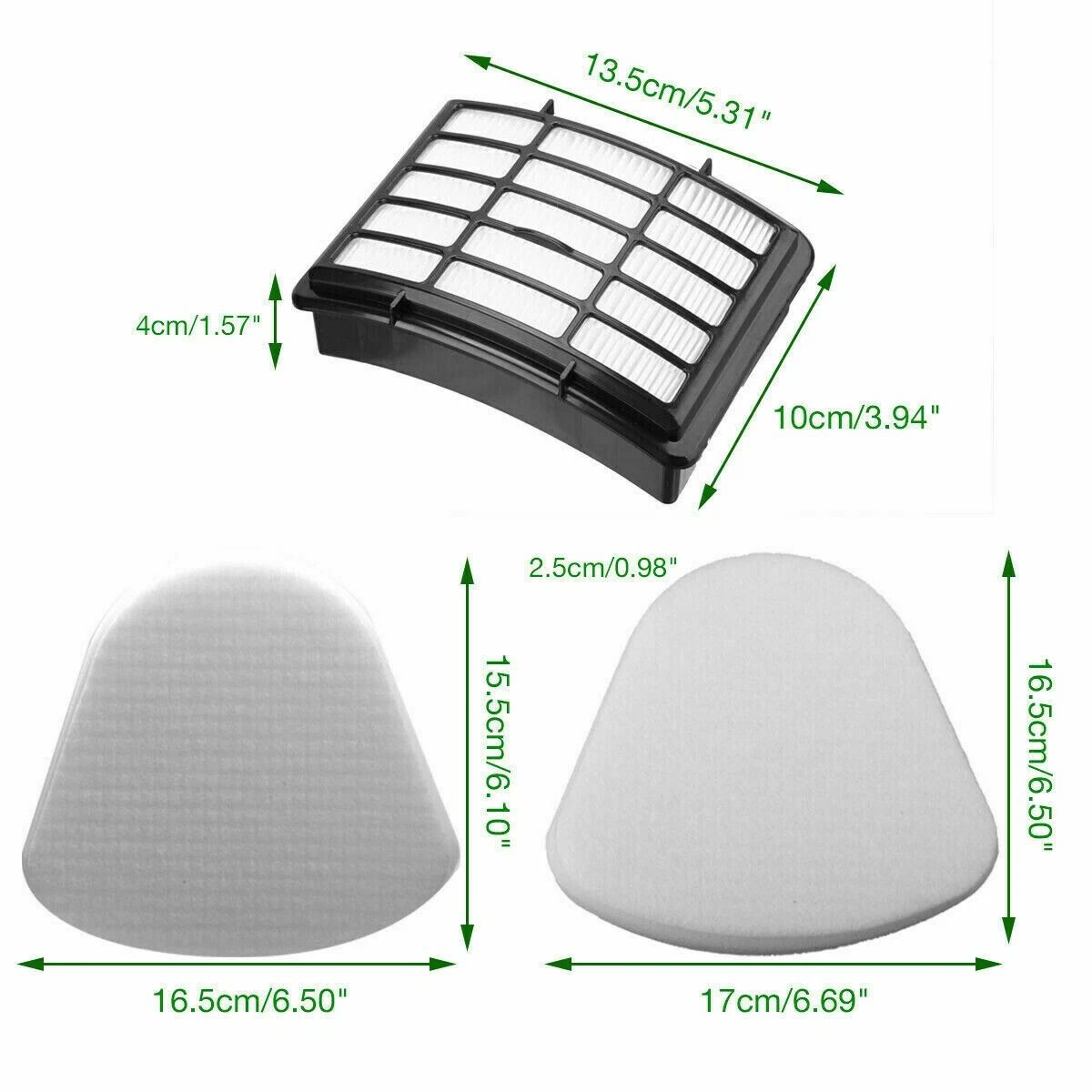Shark Navigator LiftAway Vacuum Filter Set For Stronger Suction And Cleaner Air 8