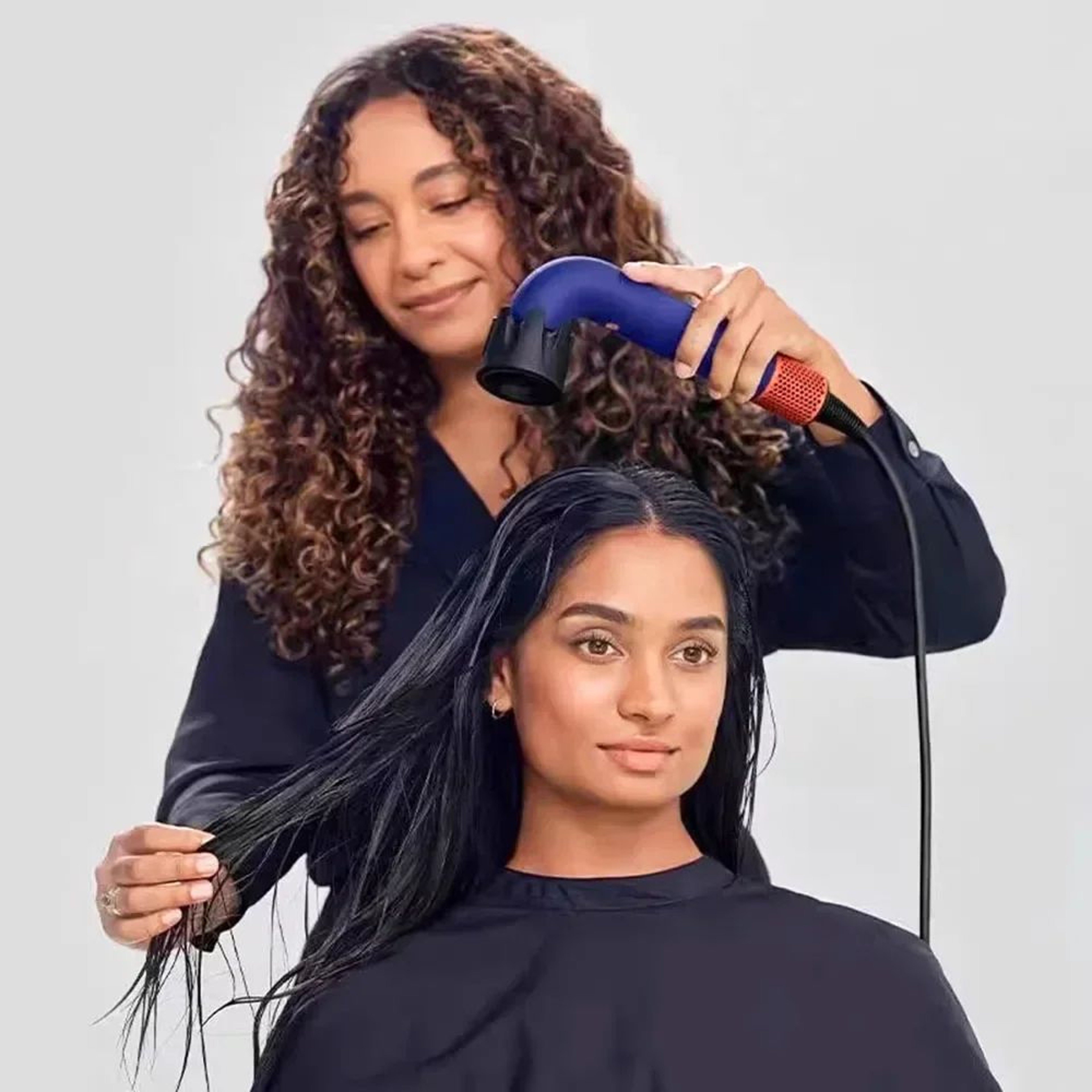 High Speed Ionic Hair Dryer With Bend Nozzle Fast Drying 5