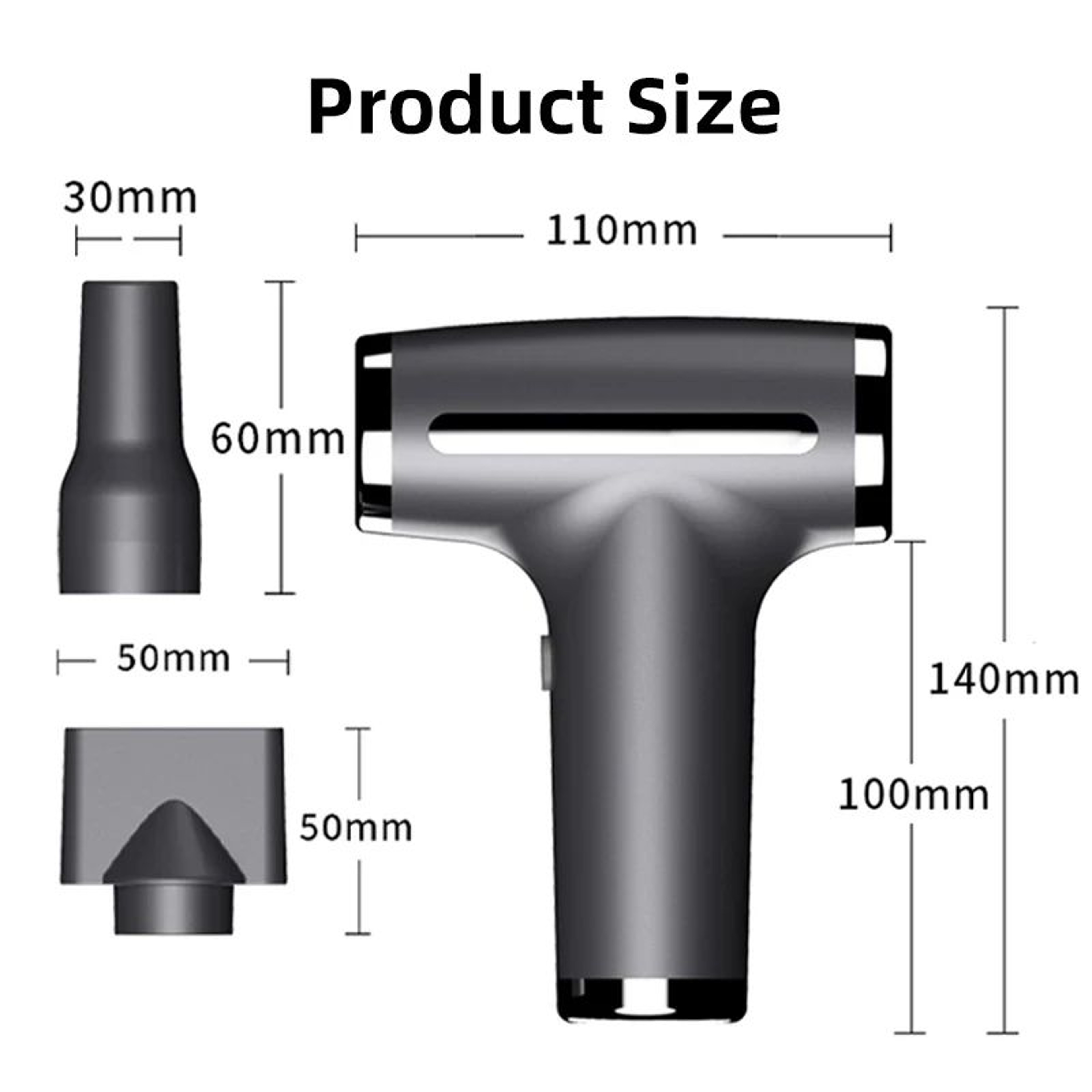 Wireless USB Rechargeable Hair Dryer And Dust Blower 3
