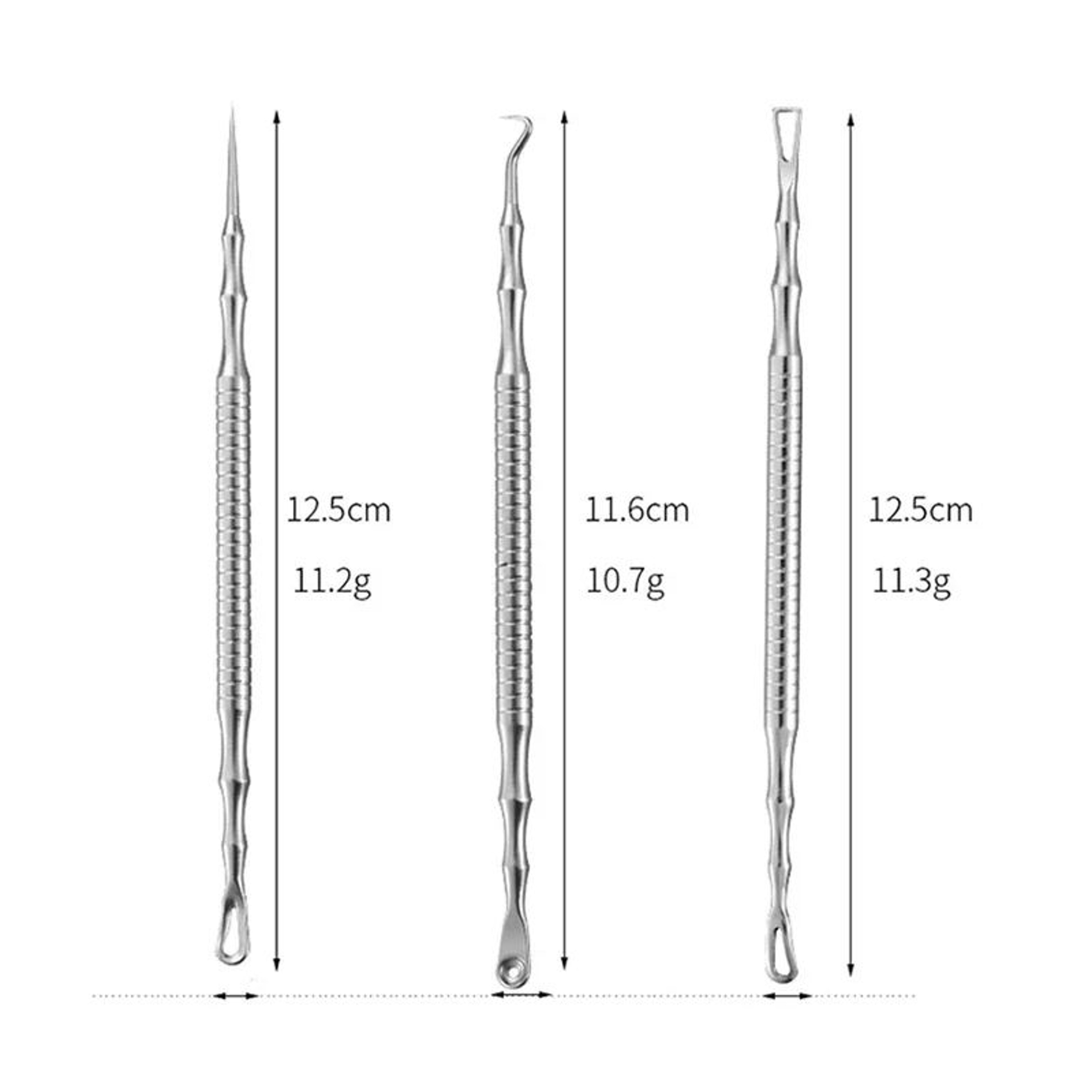 Stainless Steel Blackhead Remover Acne Extractor Tool 5