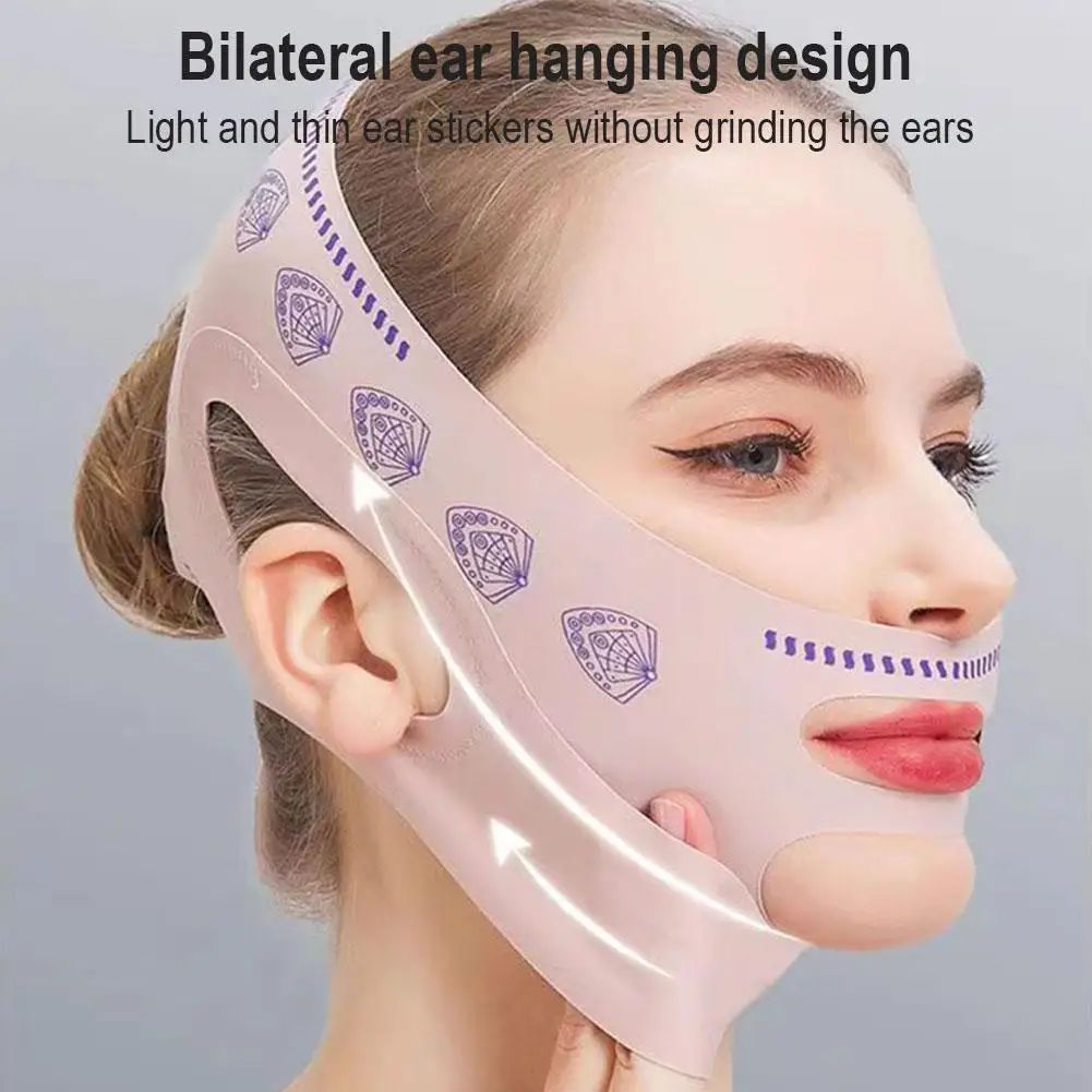 Double Layer V Line Face Slimming Bandage Chin Lift Strap 3