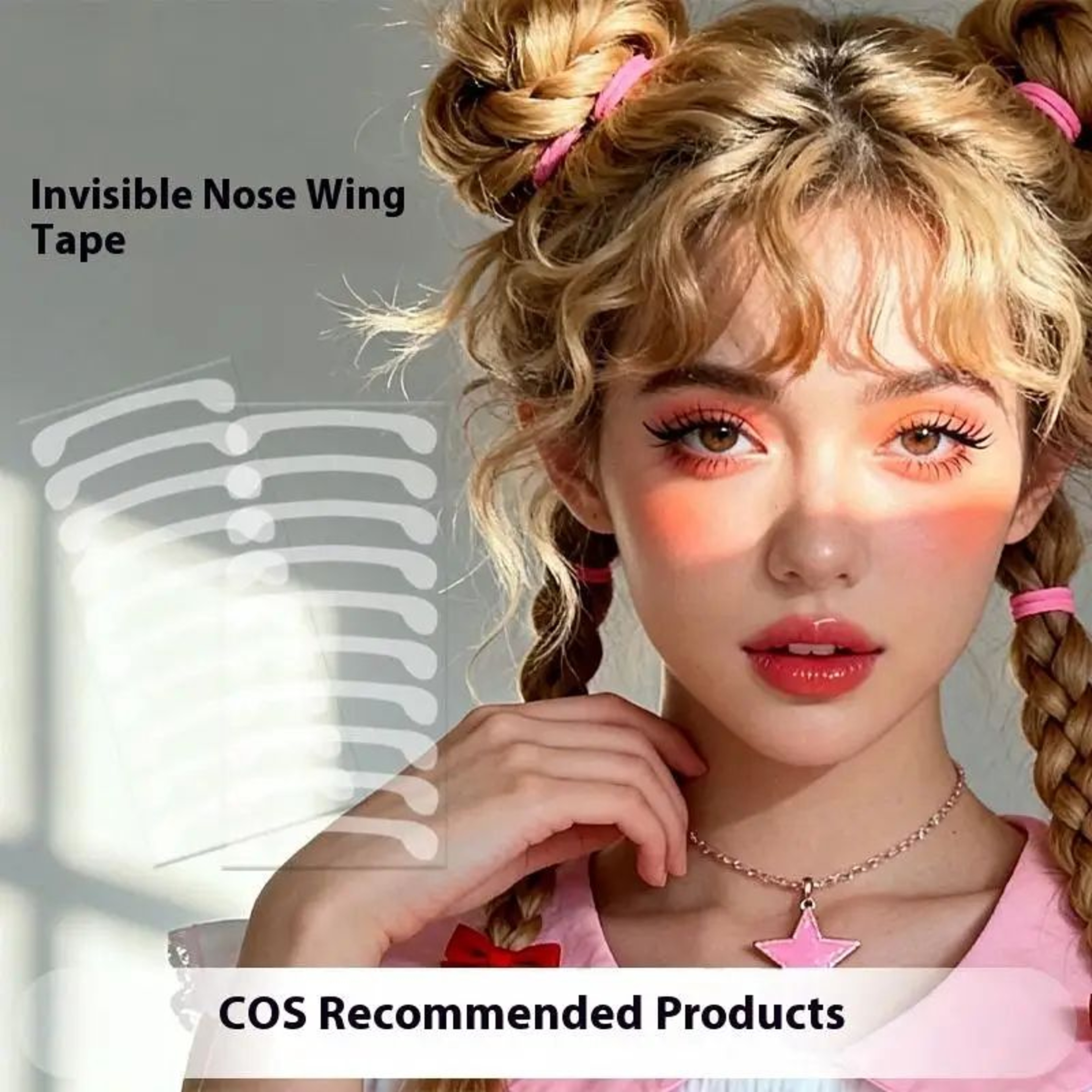 100 Piece Invisible Nose Slimming Patch For Makeup Contouring 1