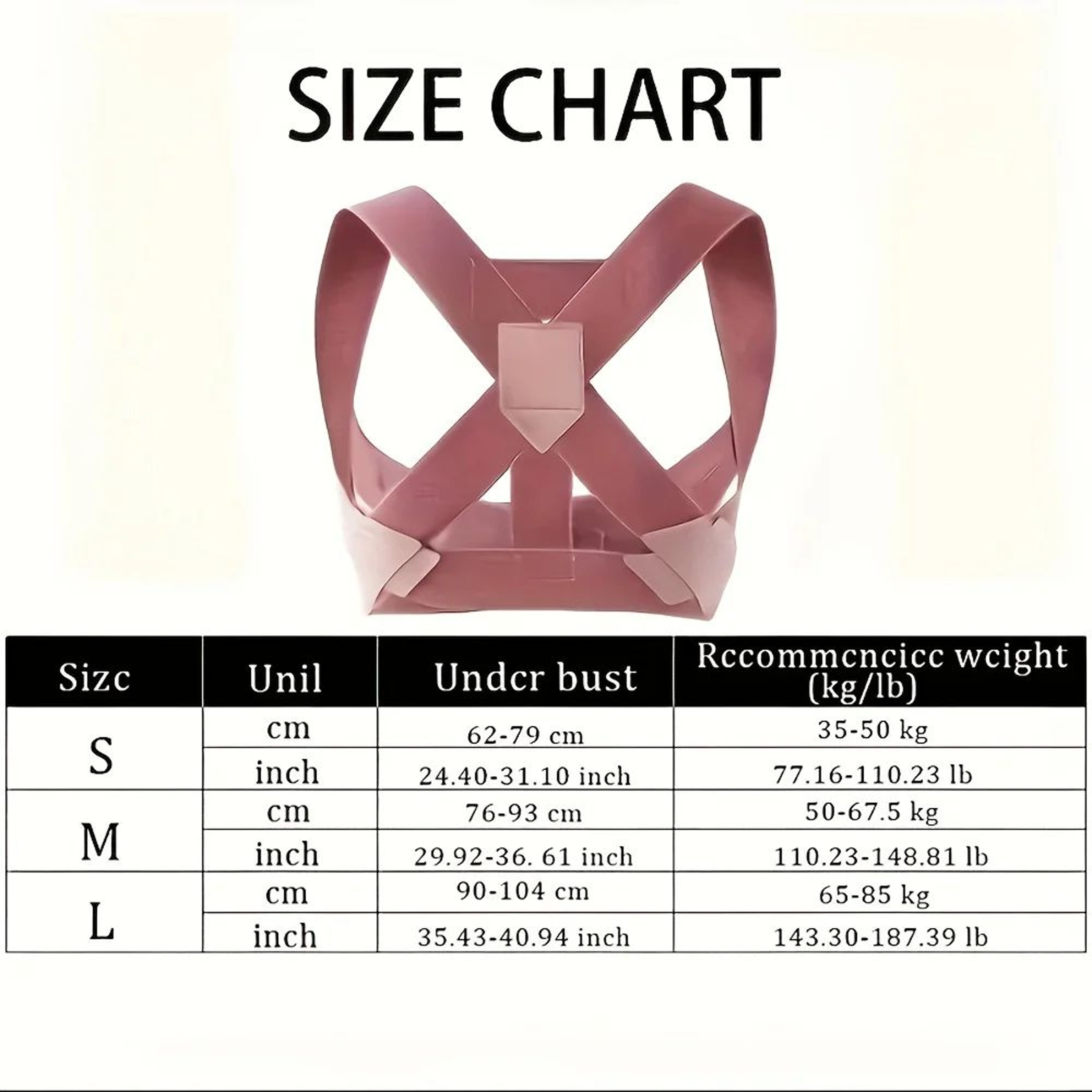 Adjustable Posture Corrector Back Support Belt – view 8