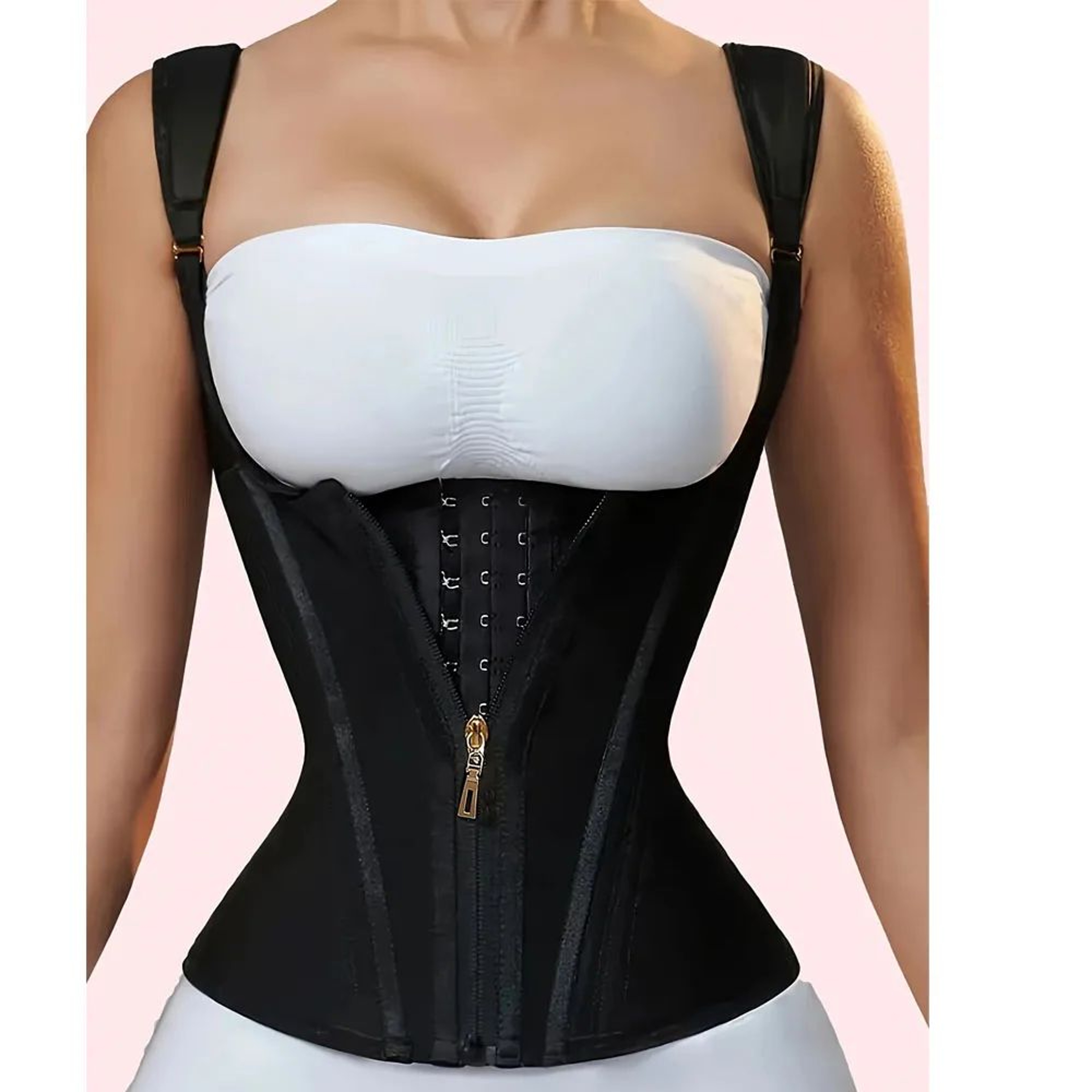Womens Plus Size Tummy Control Shapewear Vest 4