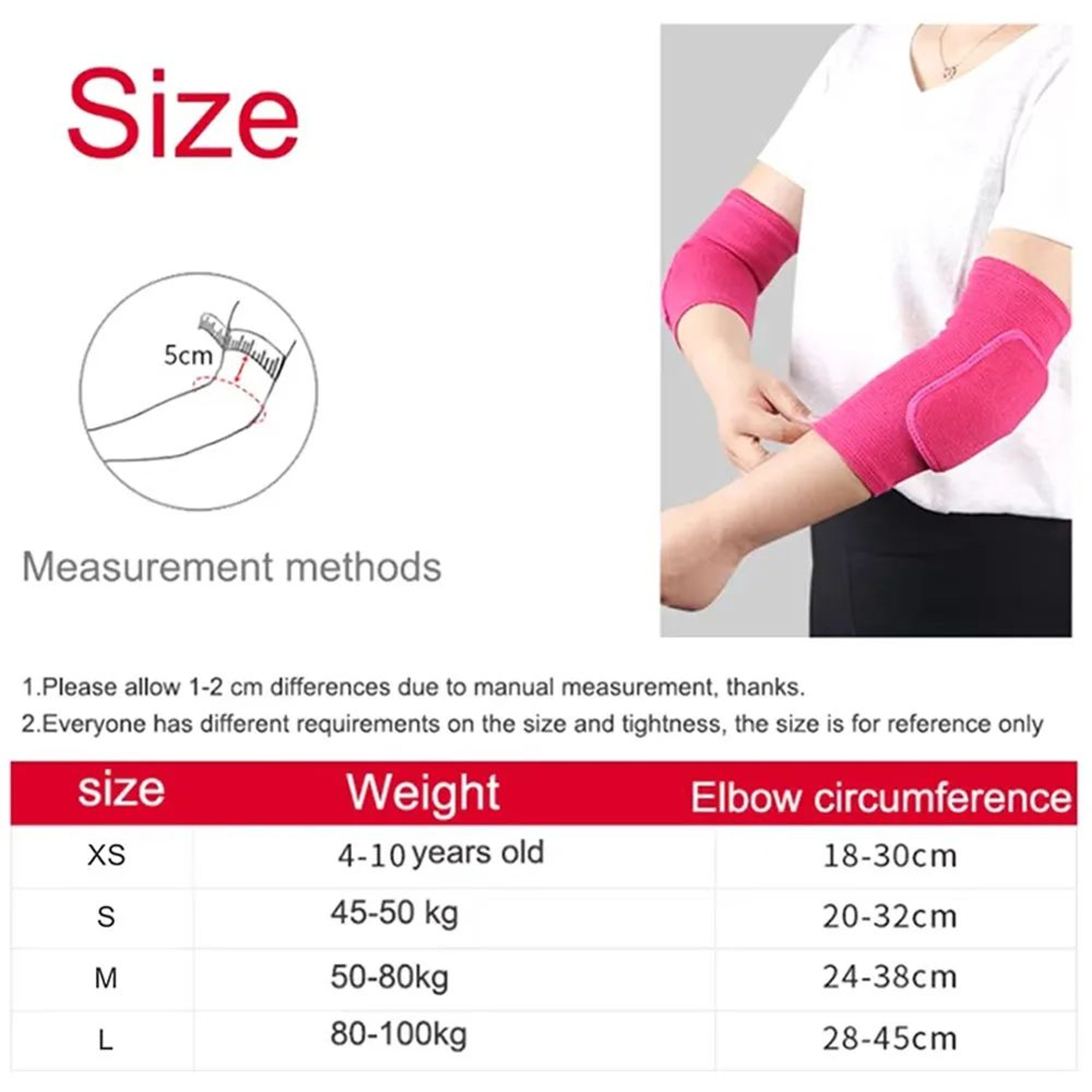 Soft Sponge Sports Elbow Pads 2 Pack 1
