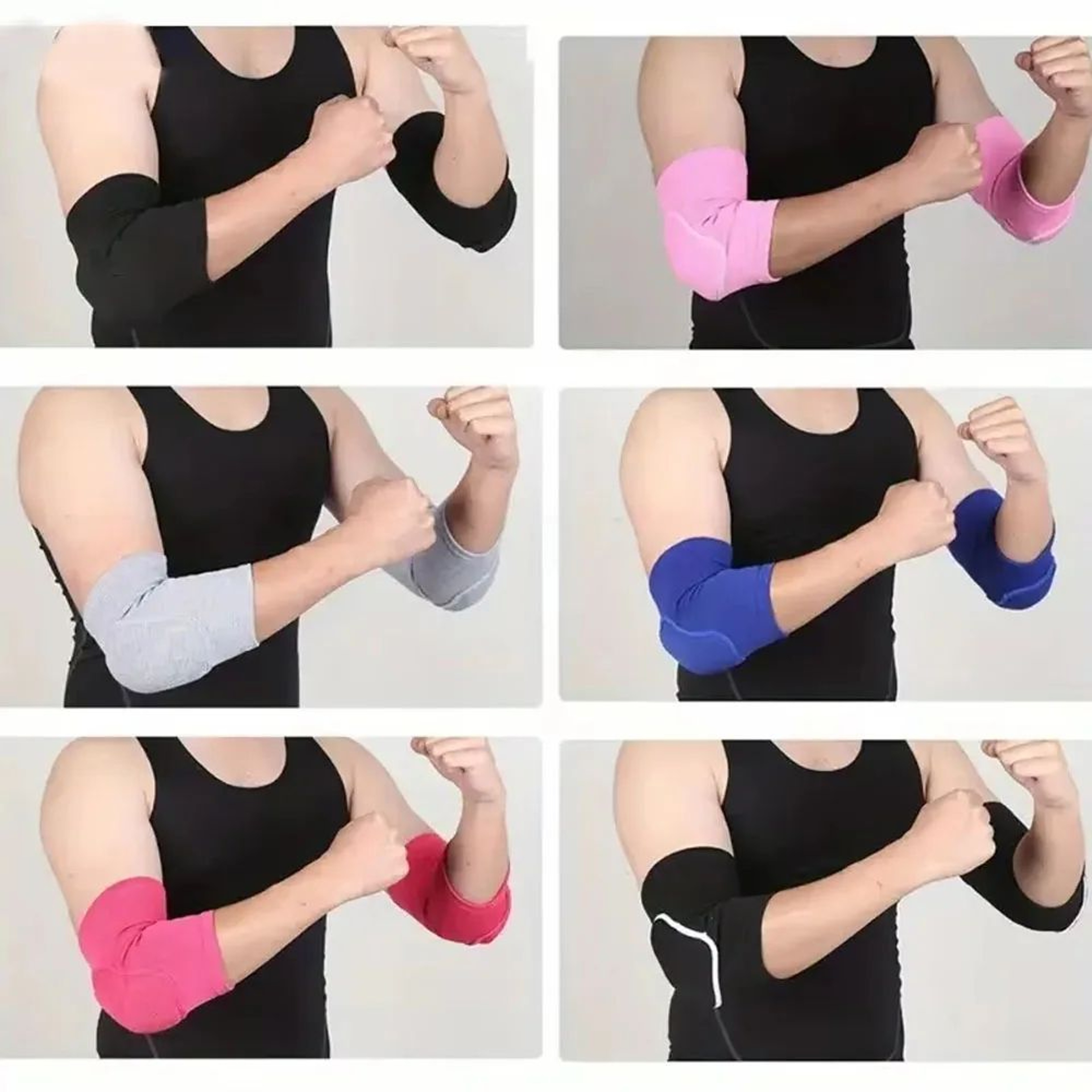 Soft Sponge Sports Elbow Pads 2 Pack 3