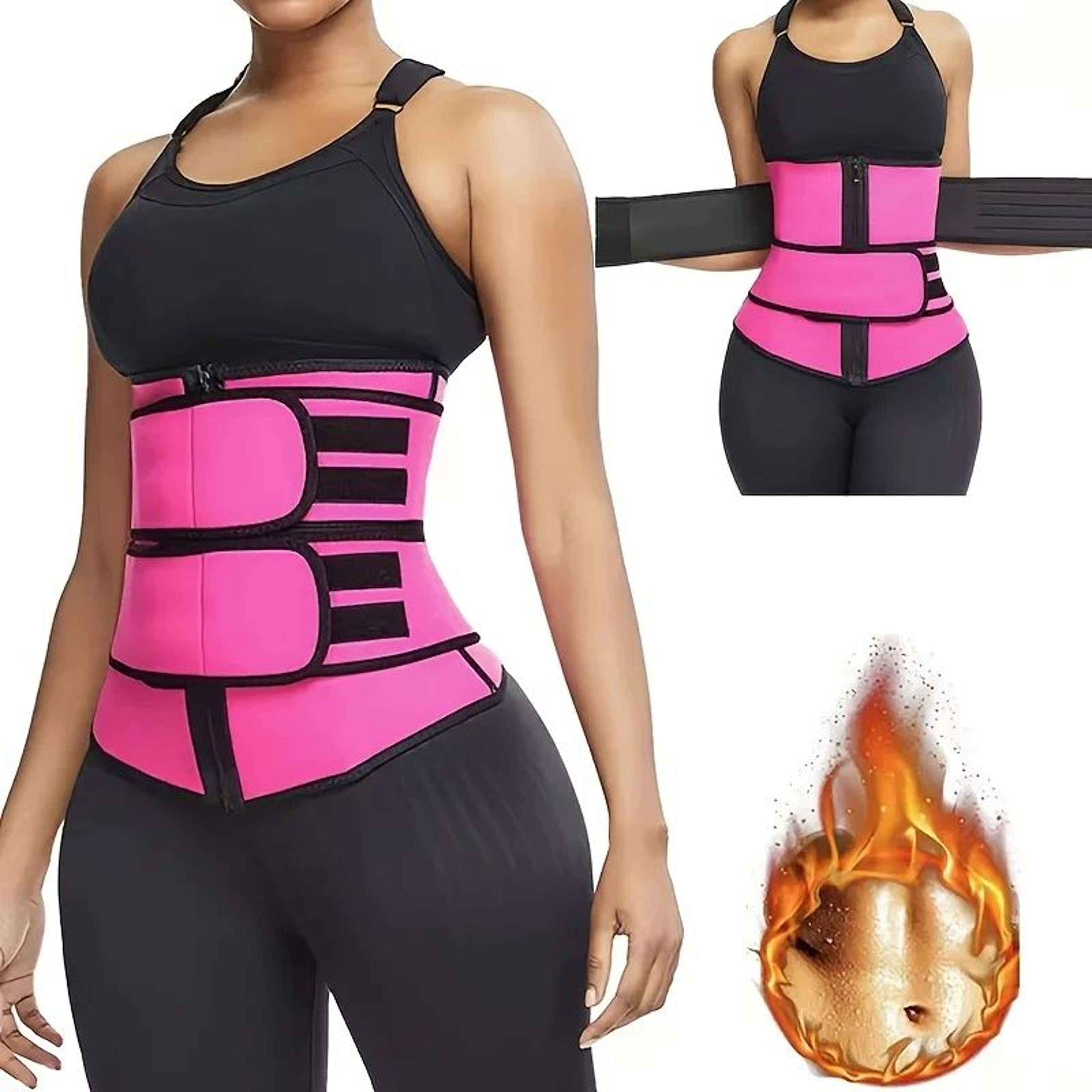 Adjustable Womens Postpartum Waist Trainer Support Belt 0