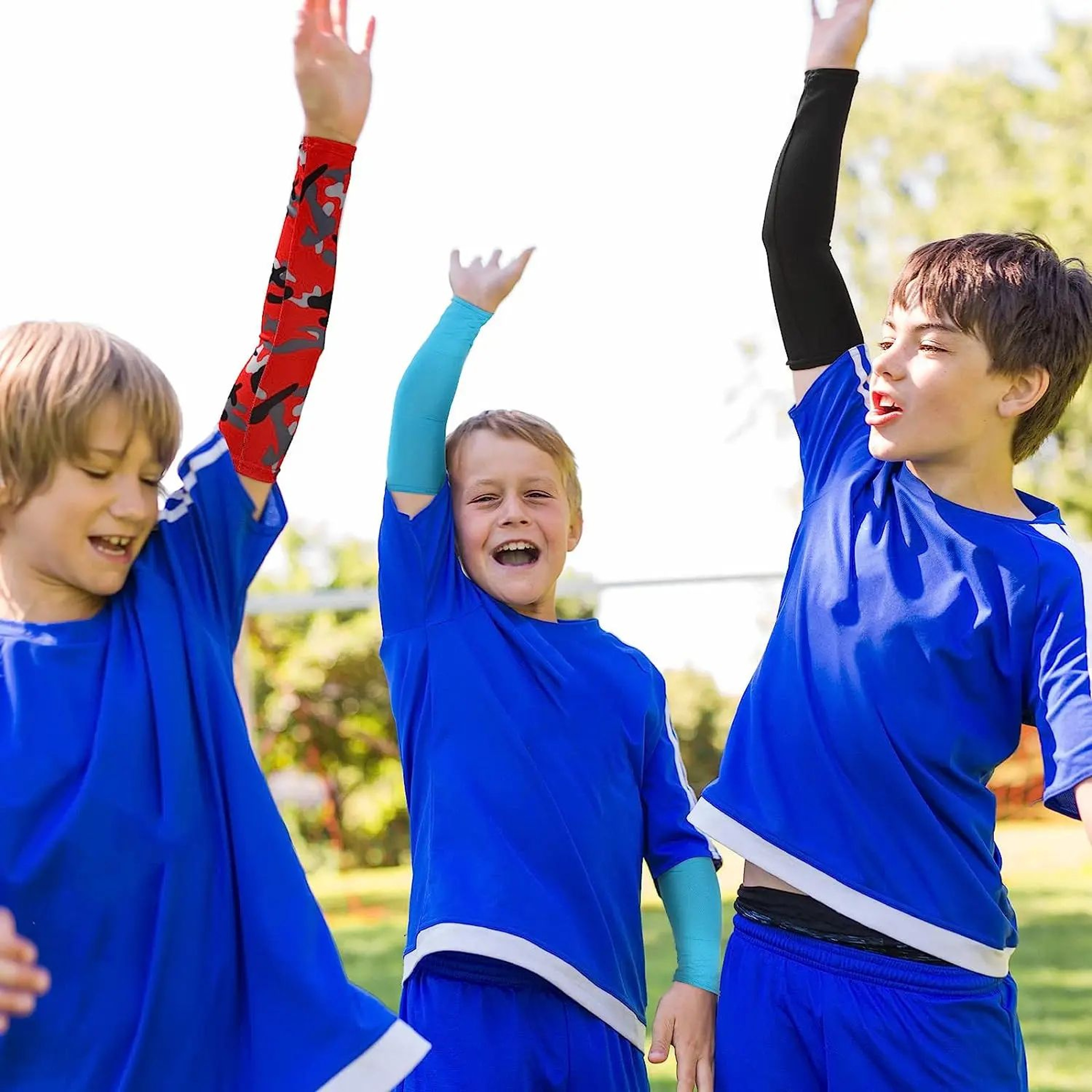 Kids Cooling UV Protection Arm Sleeves 1 Pair 4