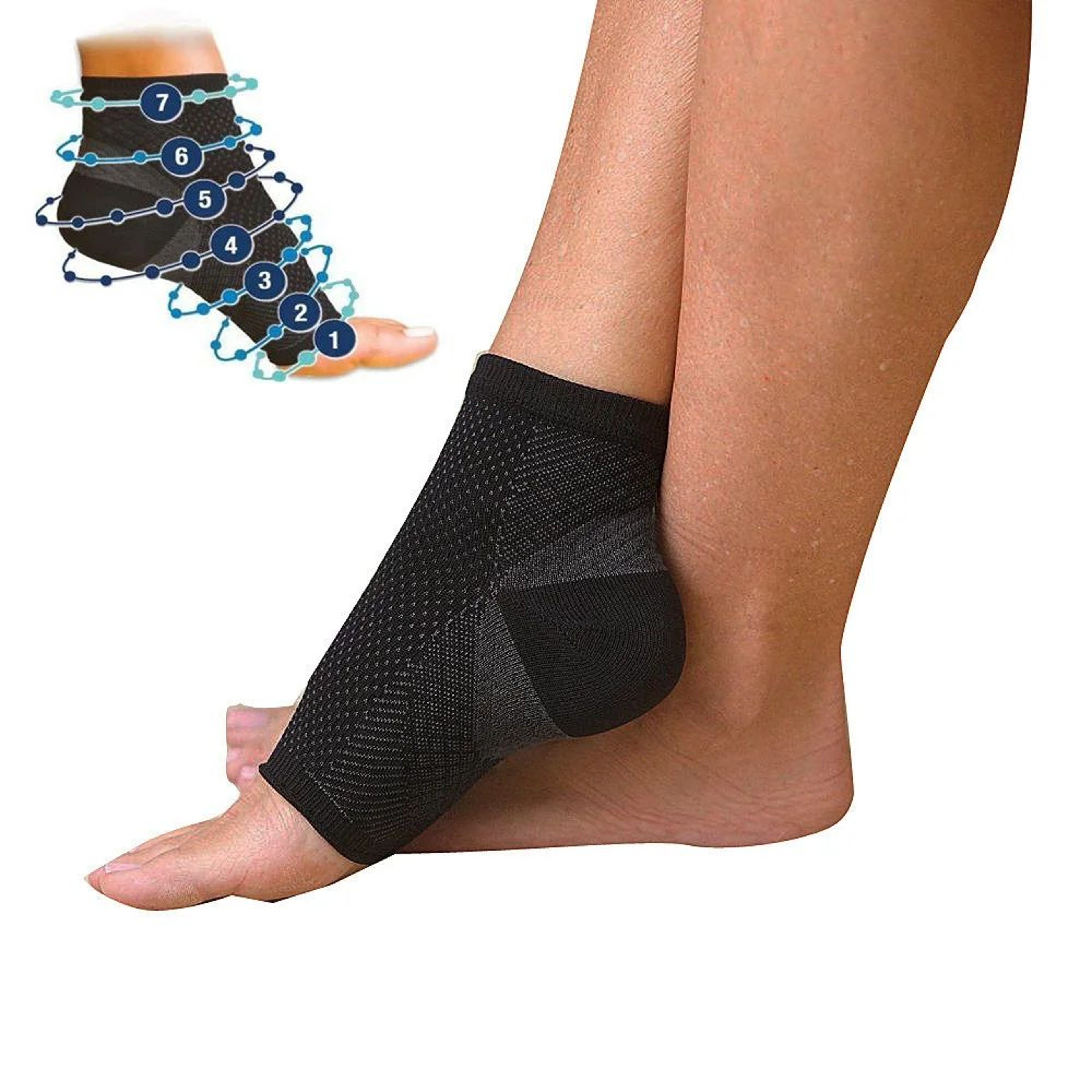 Compression Ankle Brace Sleeves With Arch Support 6