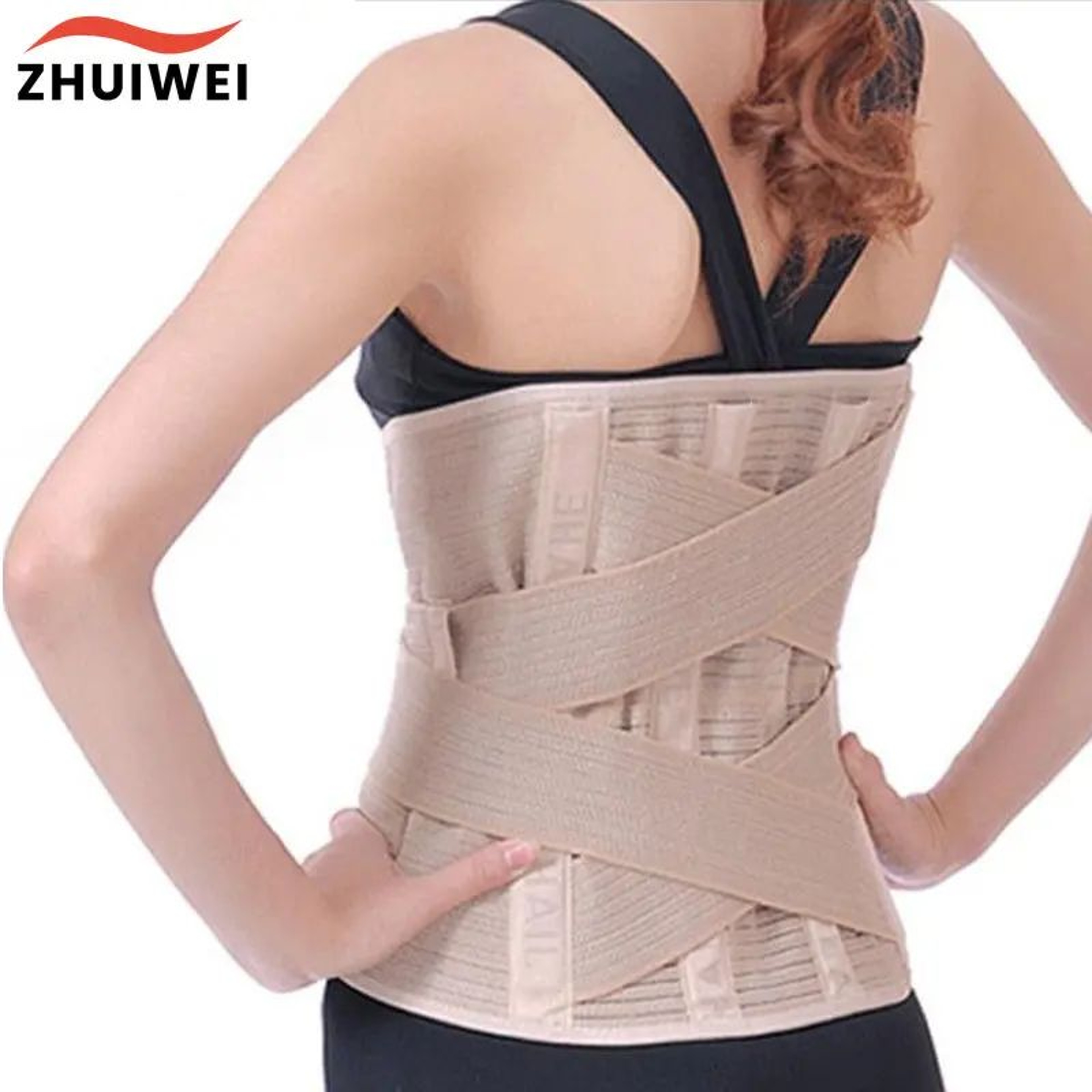 Adjustable Lumbar Back Support Belt For Waist Support 0